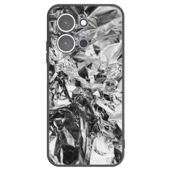 Picasee Xiaomi Redmi 15C 5G Hülle - Schwarzes Silikon - Chrome