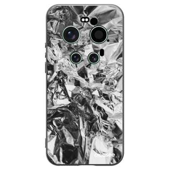 Picasee Xiaomi 17 Ultra Hülle - Schwarzes Silikon - Chrome