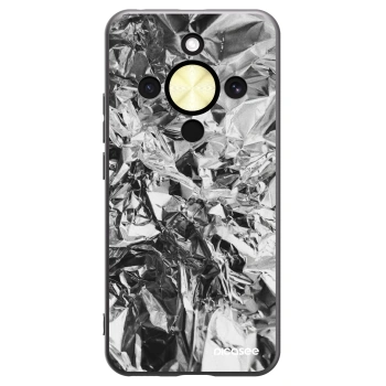 Picasee Honor Magic8 Lite 5G Hülle - Schwarzes Silikon - Chrome