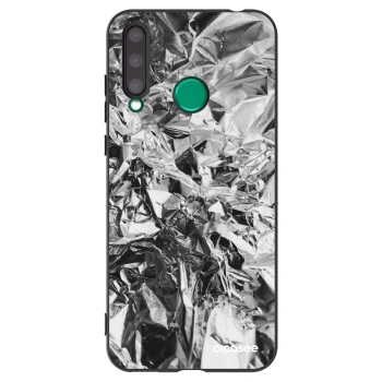 Picasee Honor 20 Lite Hülle - Schwarzes Silikon - Chrome