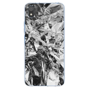 Picasee Xiaomi Redmi 7A Hülle - Transparentes Silikon - Chrome