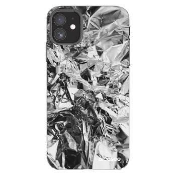 Picasee Apple iPhone 11 Hülle - Transparentes Silikon - Chrome