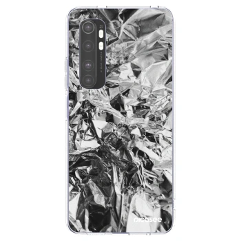 Picasee Xiaomi Mi Note 10 Lite Hülle - Transparentes Silikon - Chrome