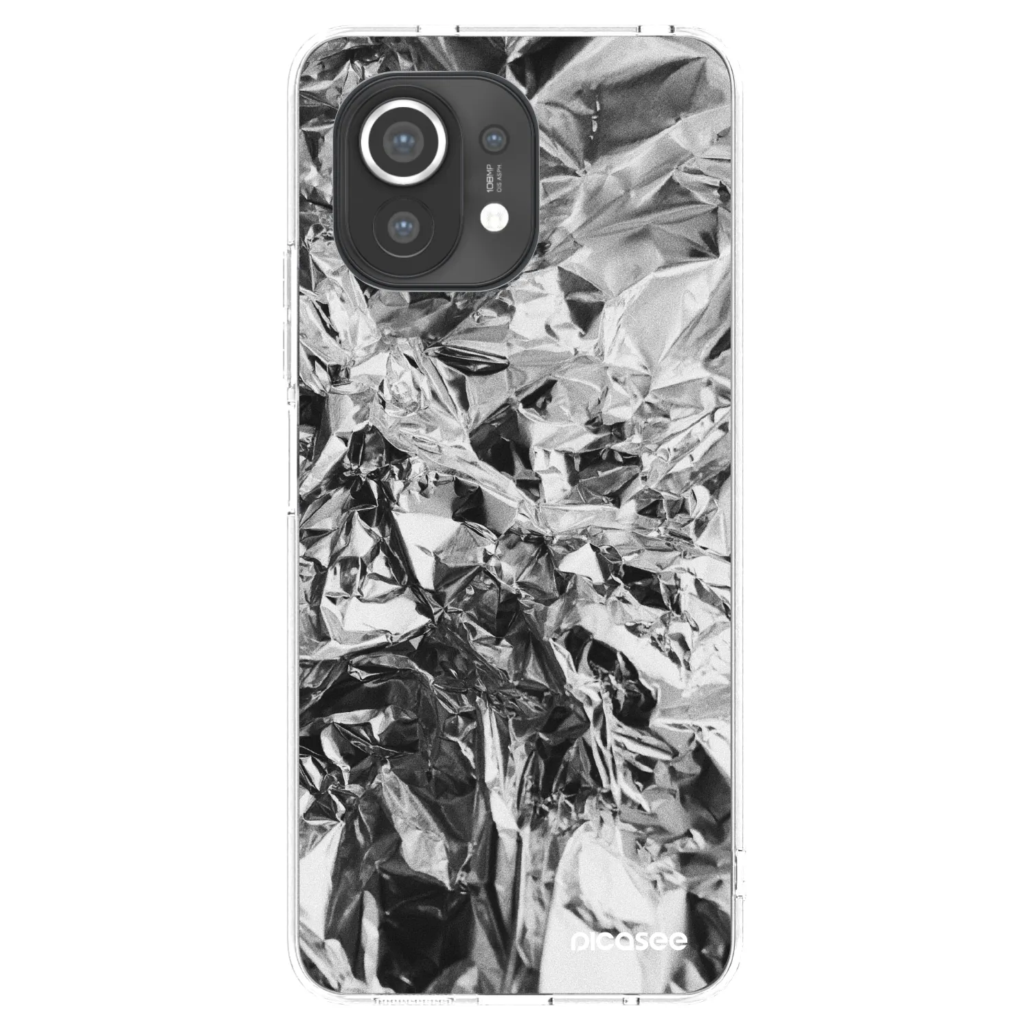 Picasee Xiaomi Mi 11 Hülle - Transparentes Silikon - Chrome