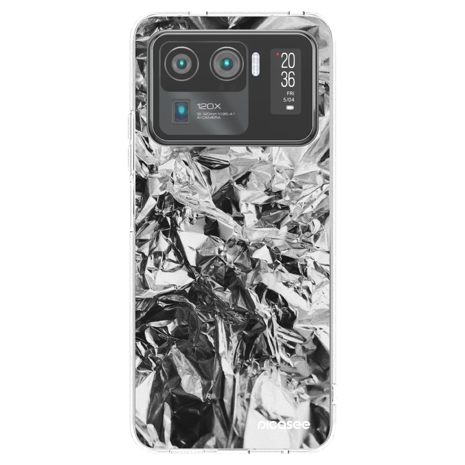 Picasee Xiaomi Mi 11 Ultra Hülle - Transparentes Silikon - Chrome