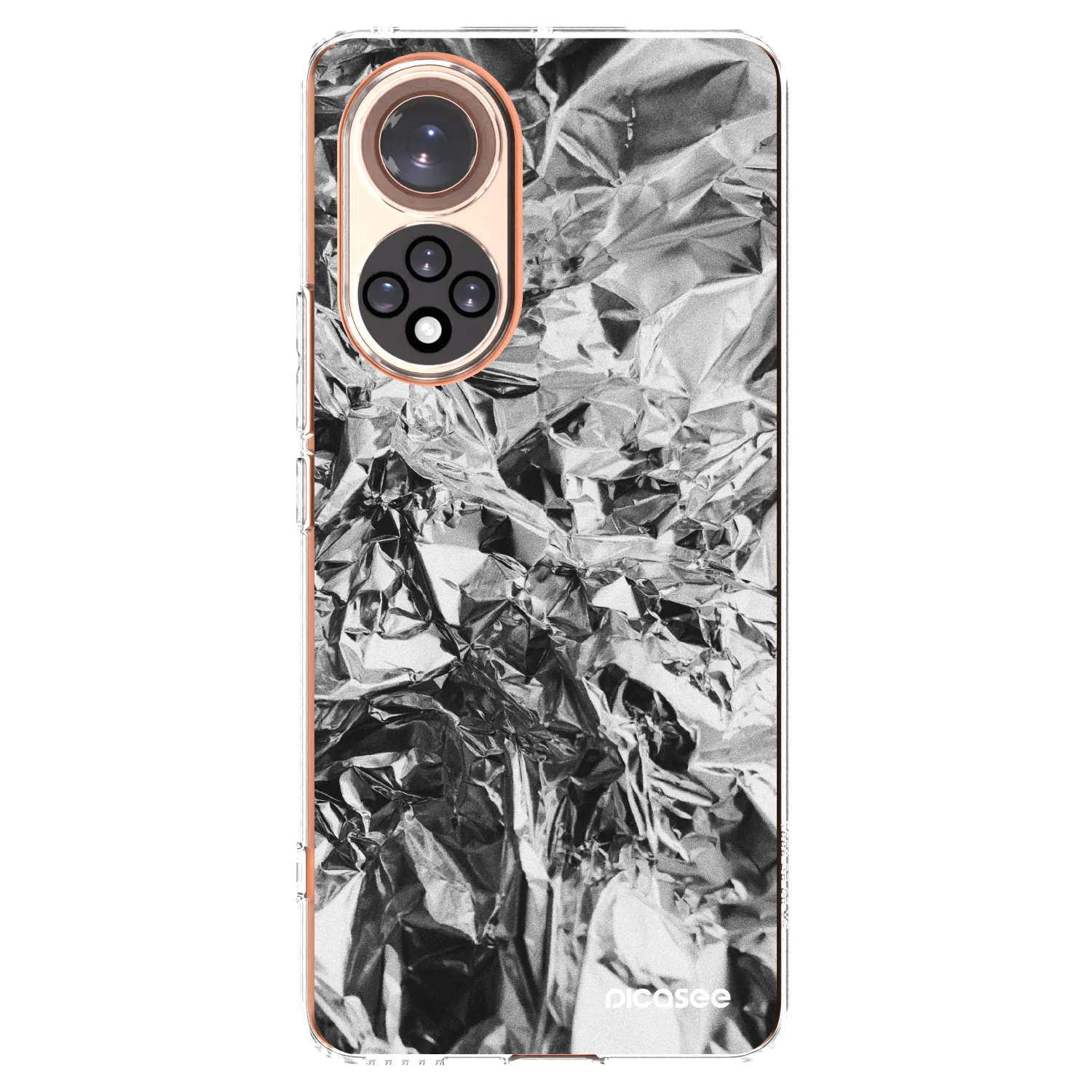 Picasee Huawei Nova 9 Hülle - Transparentes Silikon - Chrome