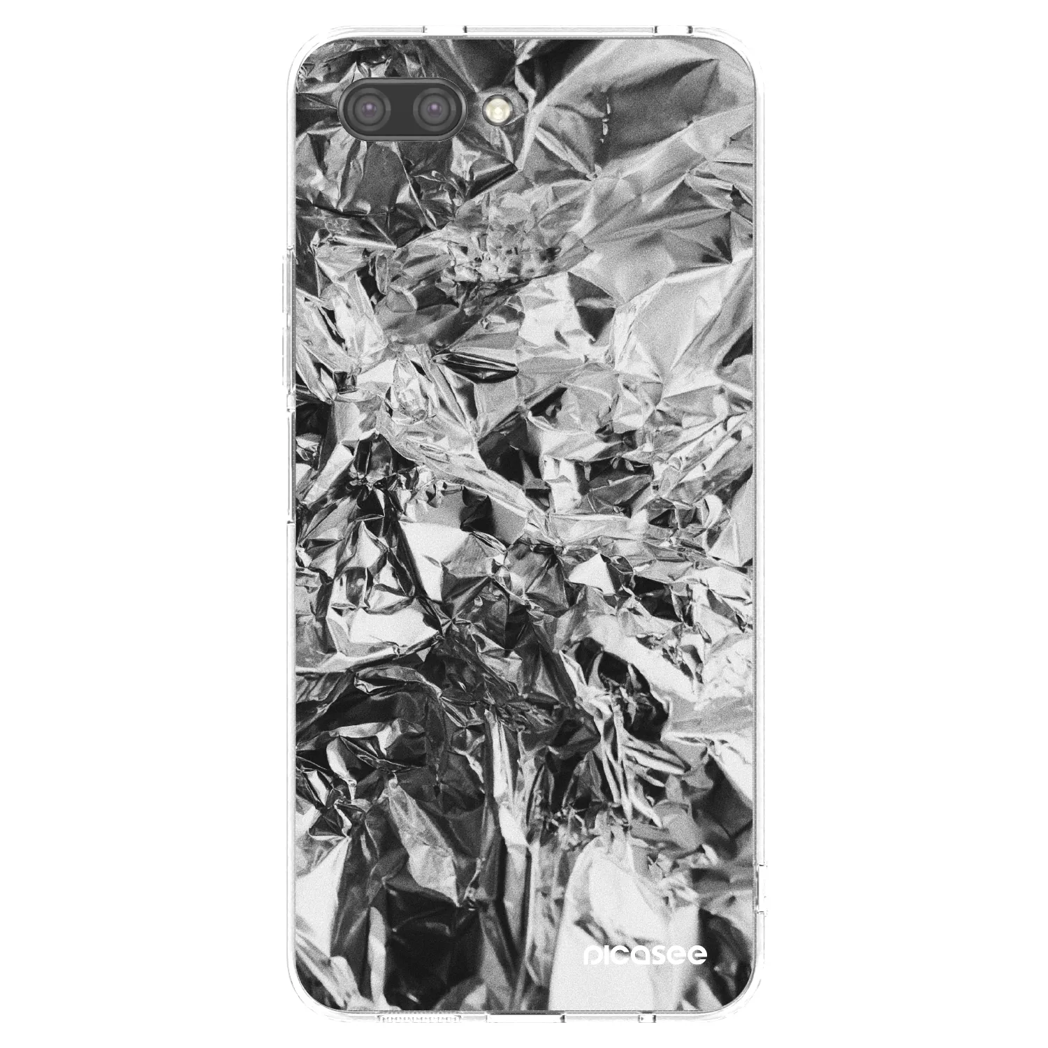 Picasee Honor 10 Hülle - Transparentes Silikon - Chrome