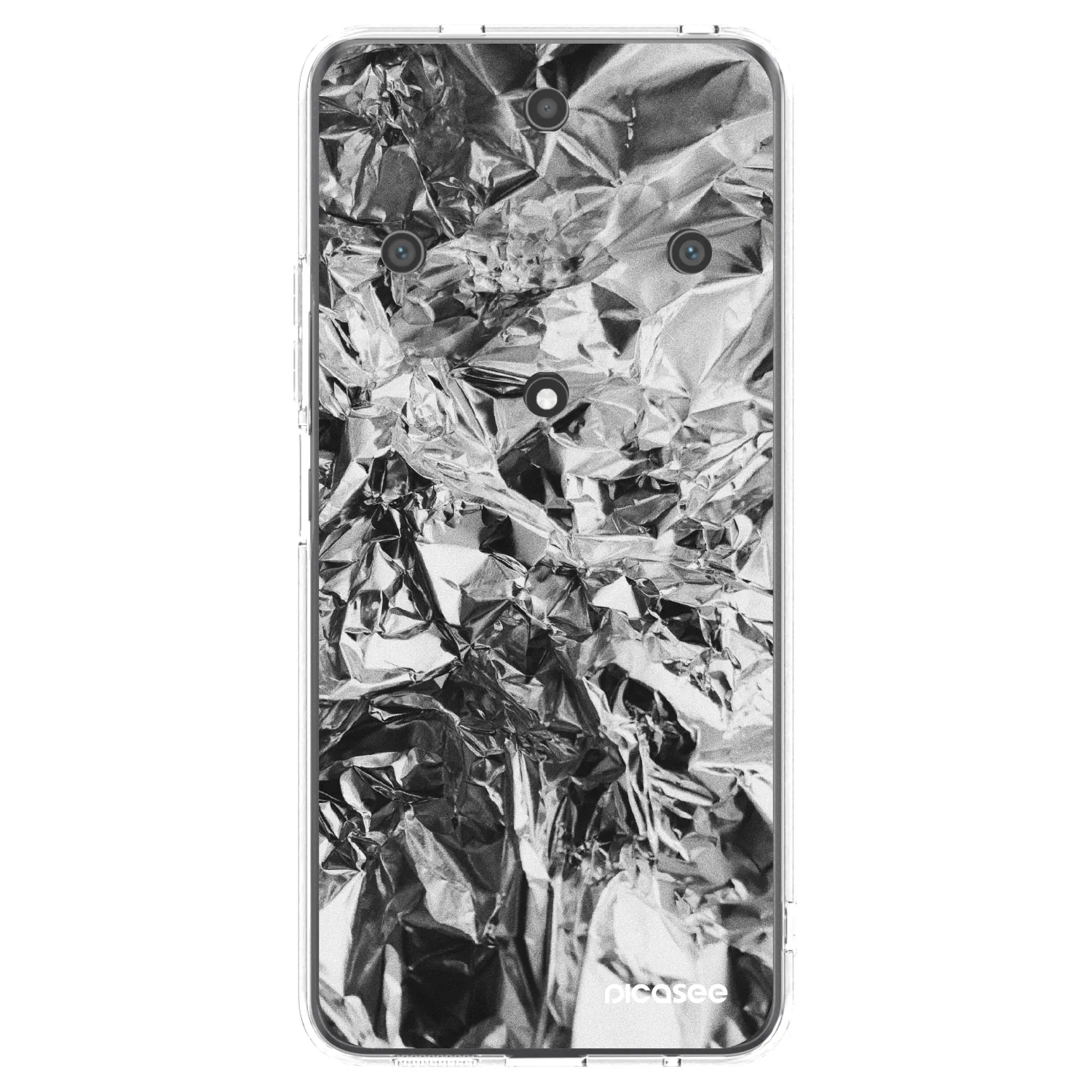 Picasee Honor Magic5 Lite 5G Hülle - Transparentes Silikon - Chrome