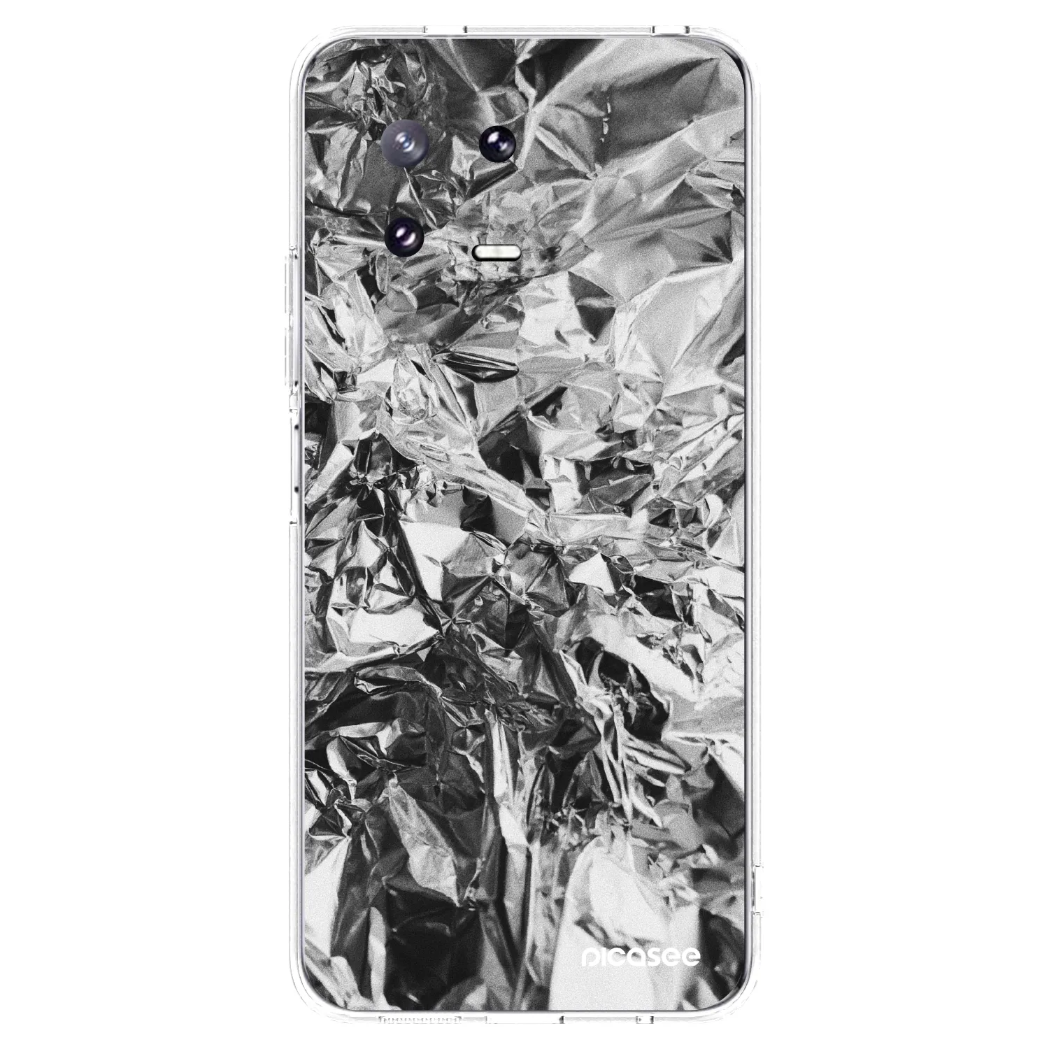 Picasee Xiaomi 13 Pro Hülle - Transparentes Silikon - Chrome