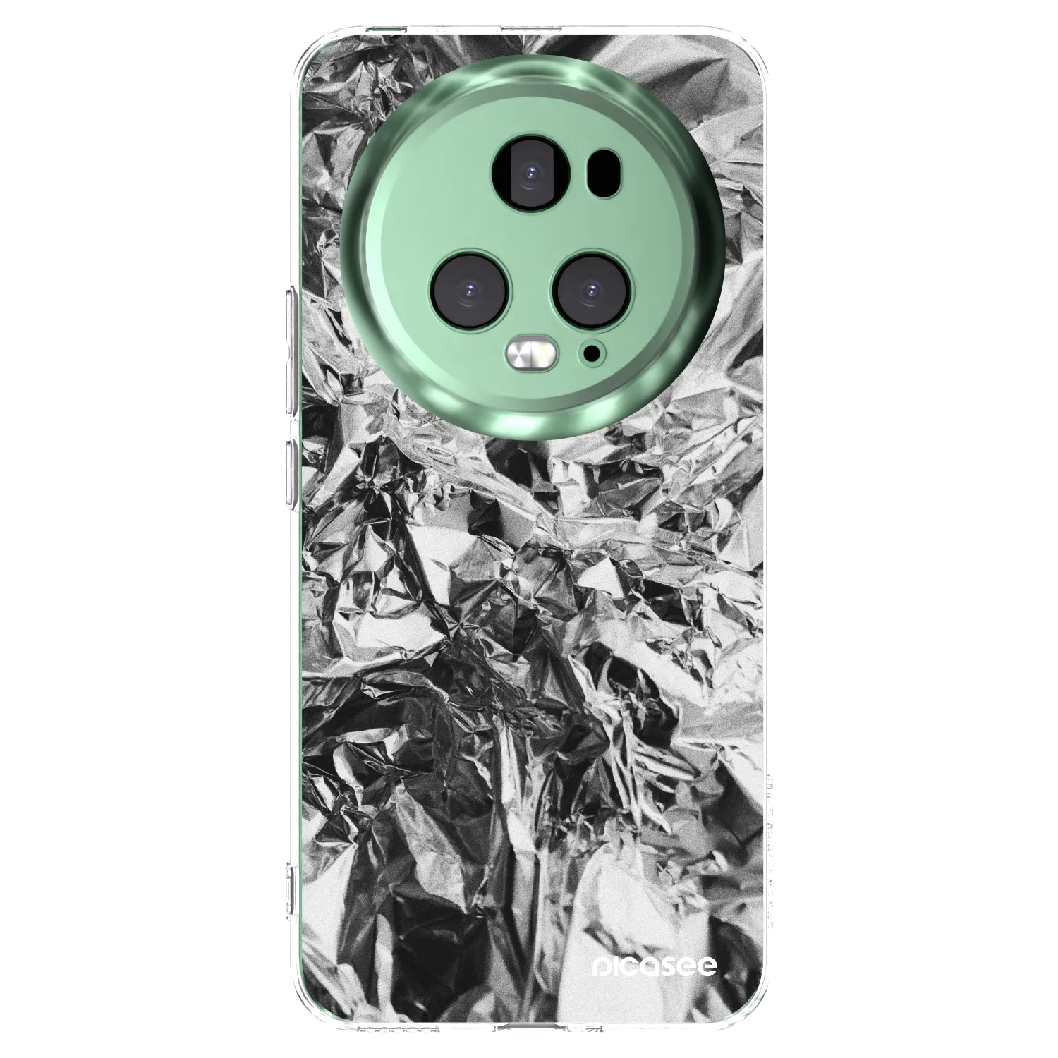 Picasee Honor Magic5 Pro Hülle - Transparentes Silikon - Chrome