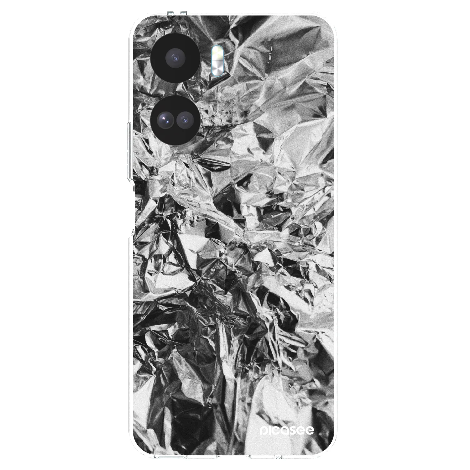 Picasee Honor 90 Lite 5G Hülle - Transparentes Silikon - Chrome