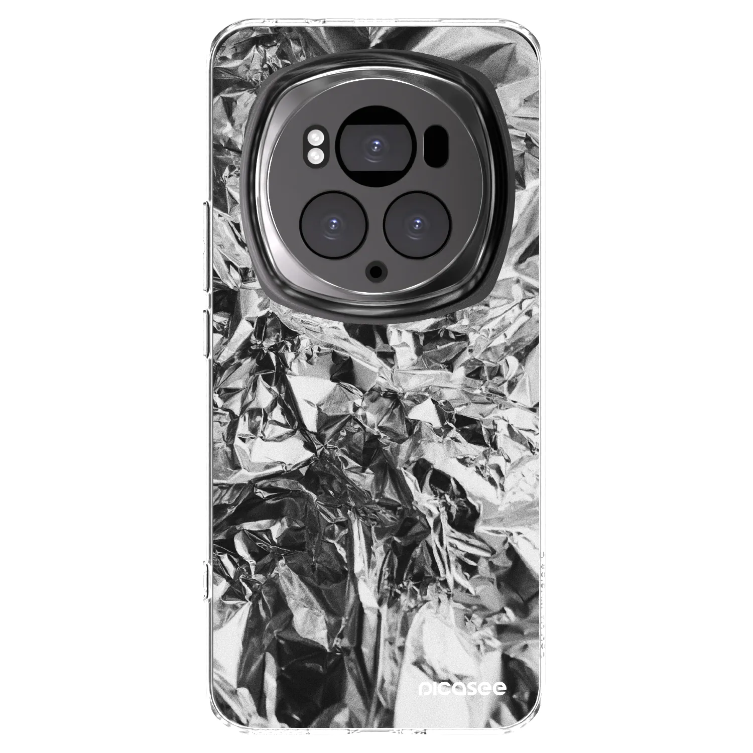 Picasee Honor Magic6 Pro Hülle - Transparentes Silikon - Chrome