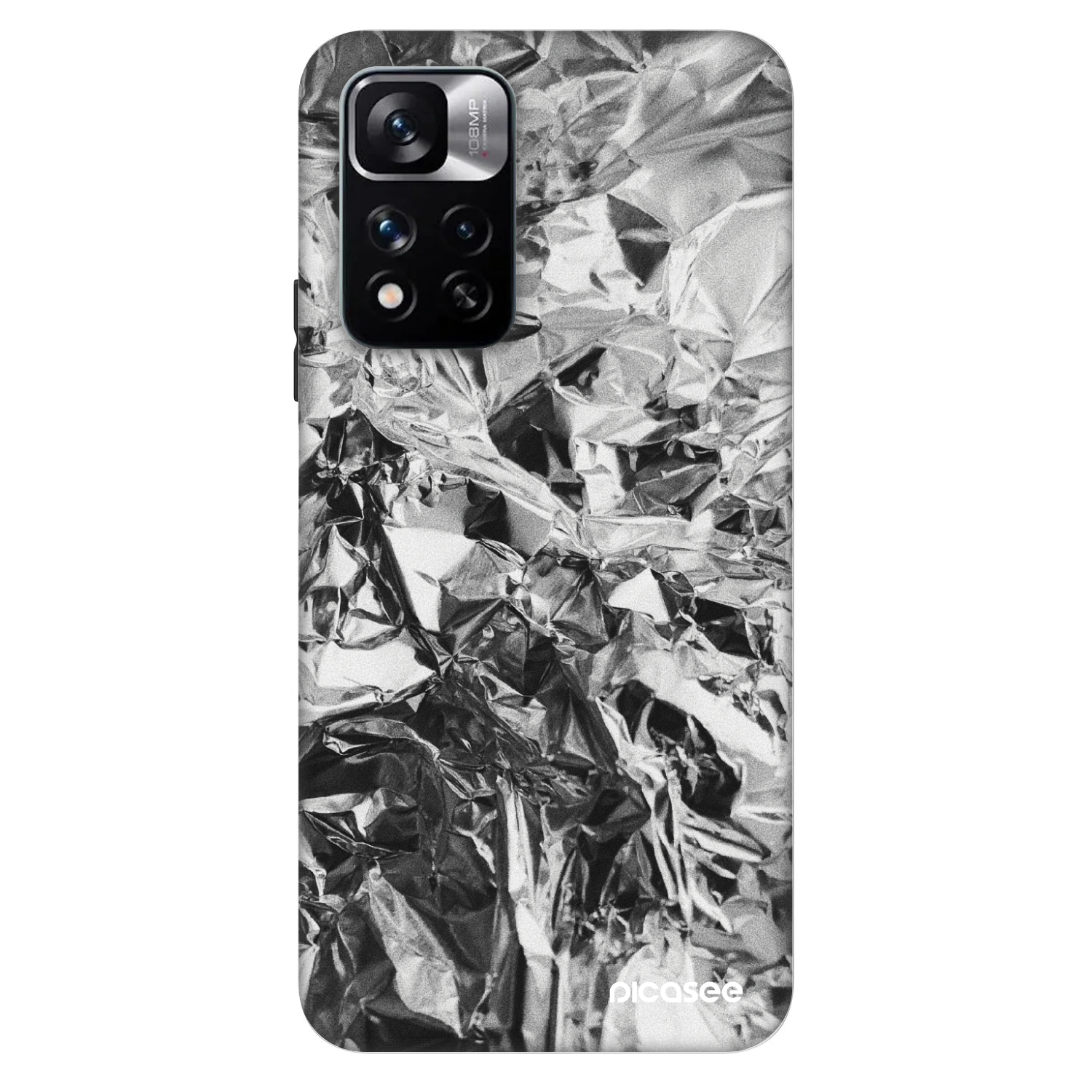 Picasee Fashion Case für Xiaomi Redmi Note 11 Pro 5G - Chrome