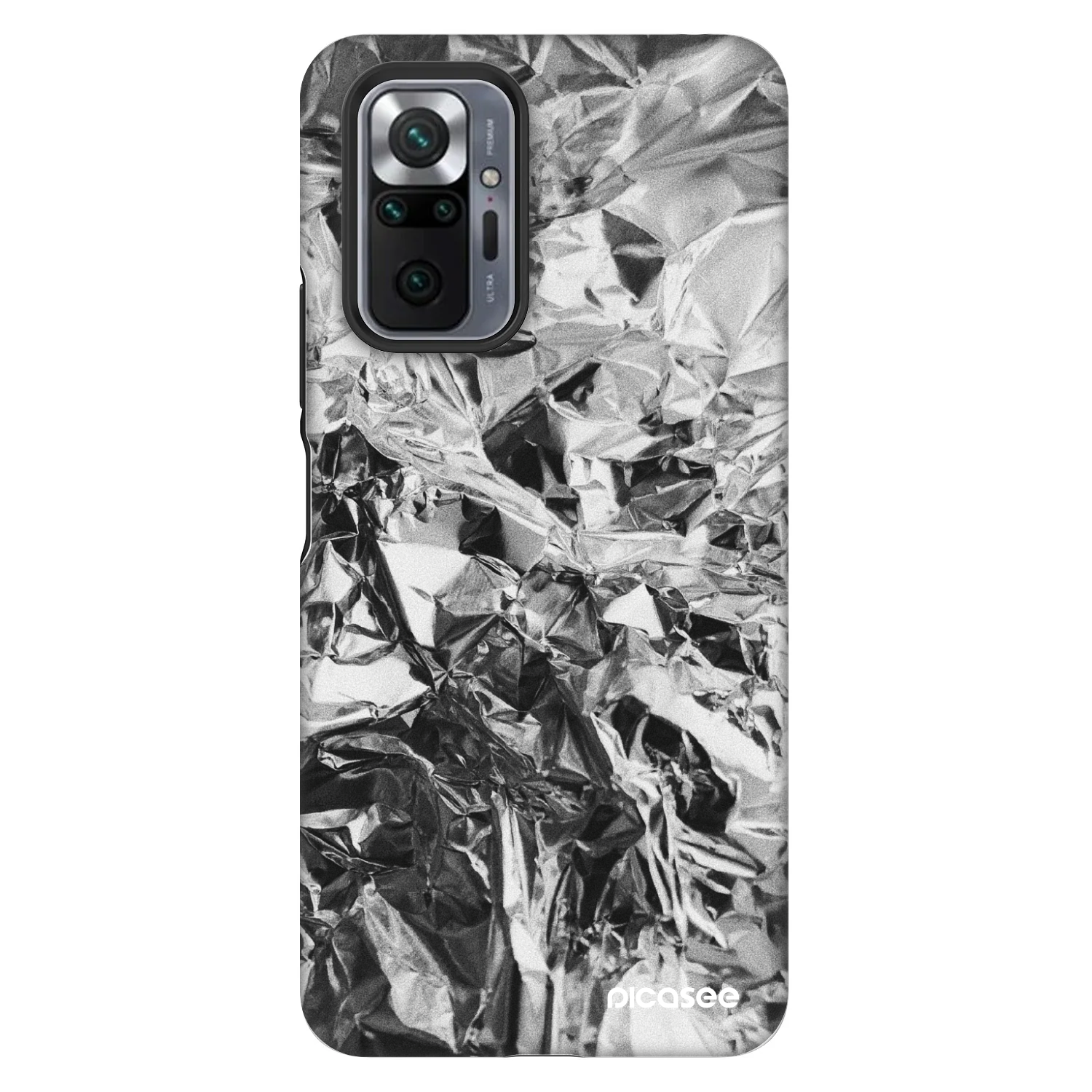 Picasee Fashion Case für Xiaomi Redmi Note 10 Pro - Chrome