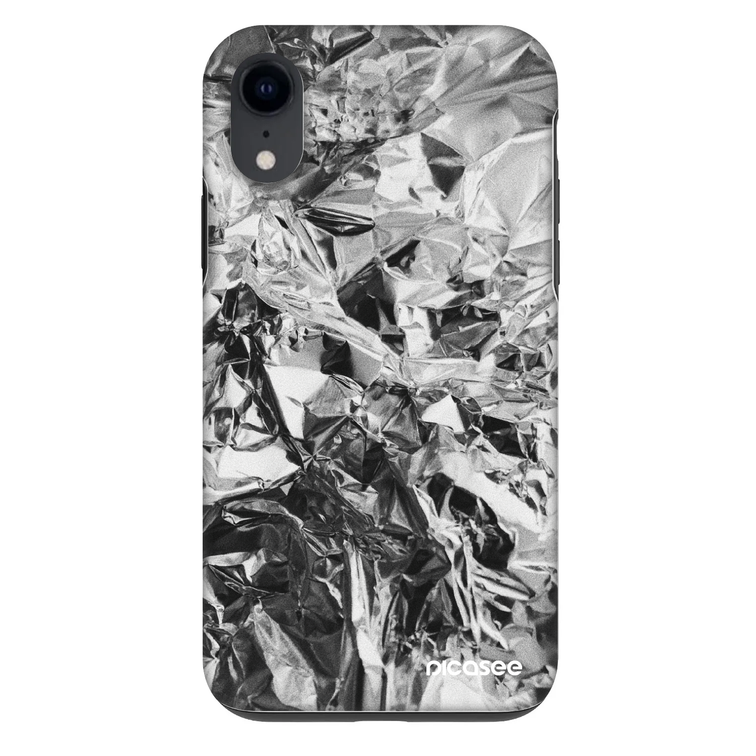 Picasee Fashion Case für Apple iPhone XR - Chrome
