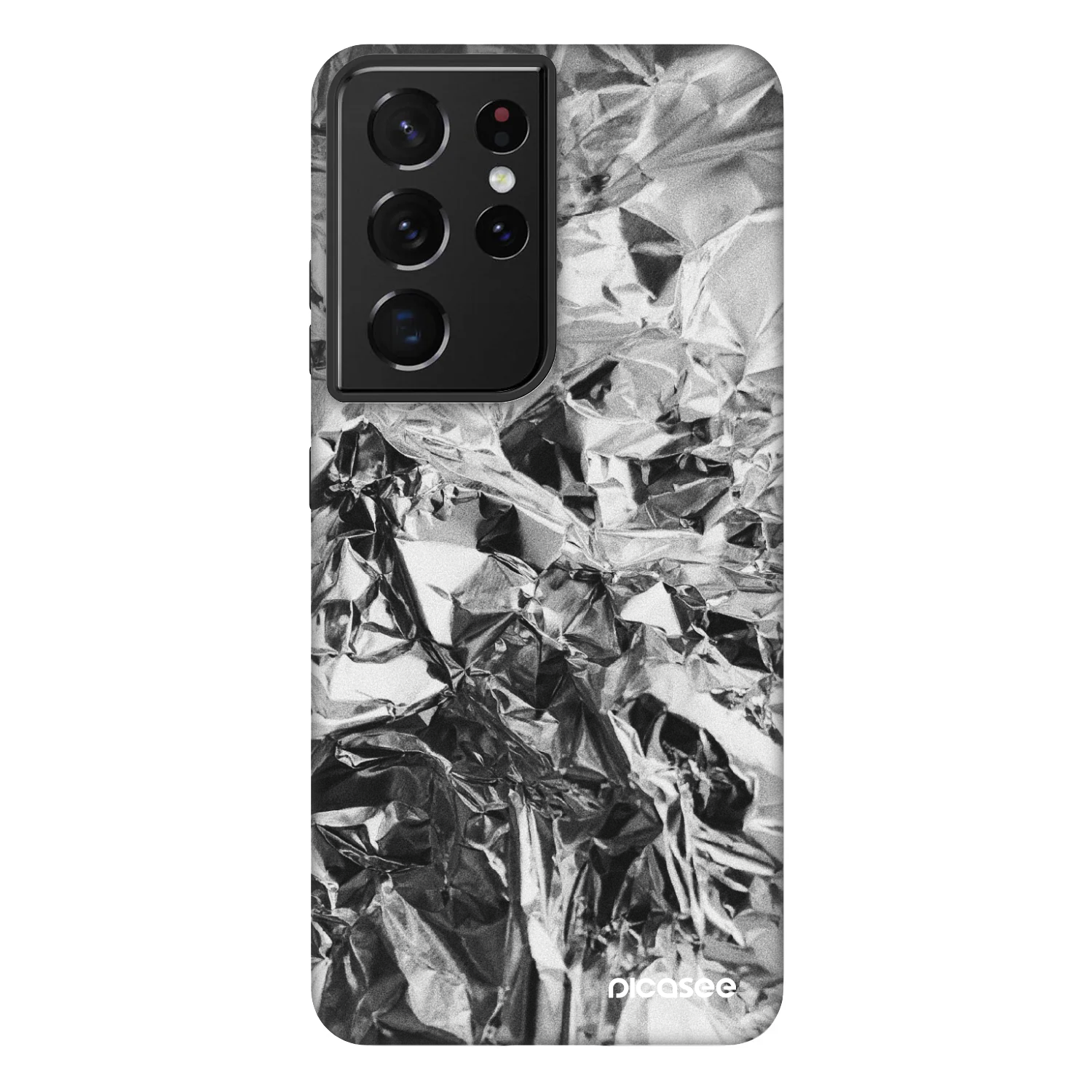 Picasee Fashion Case für Samsung Galaxy S21 Ultra 5G G998B - Chrome