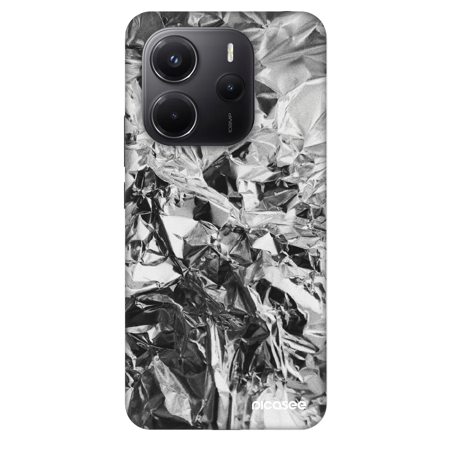 Picasee Fashion Case für Xiaomi Redmi Note 14 4G - Chrome