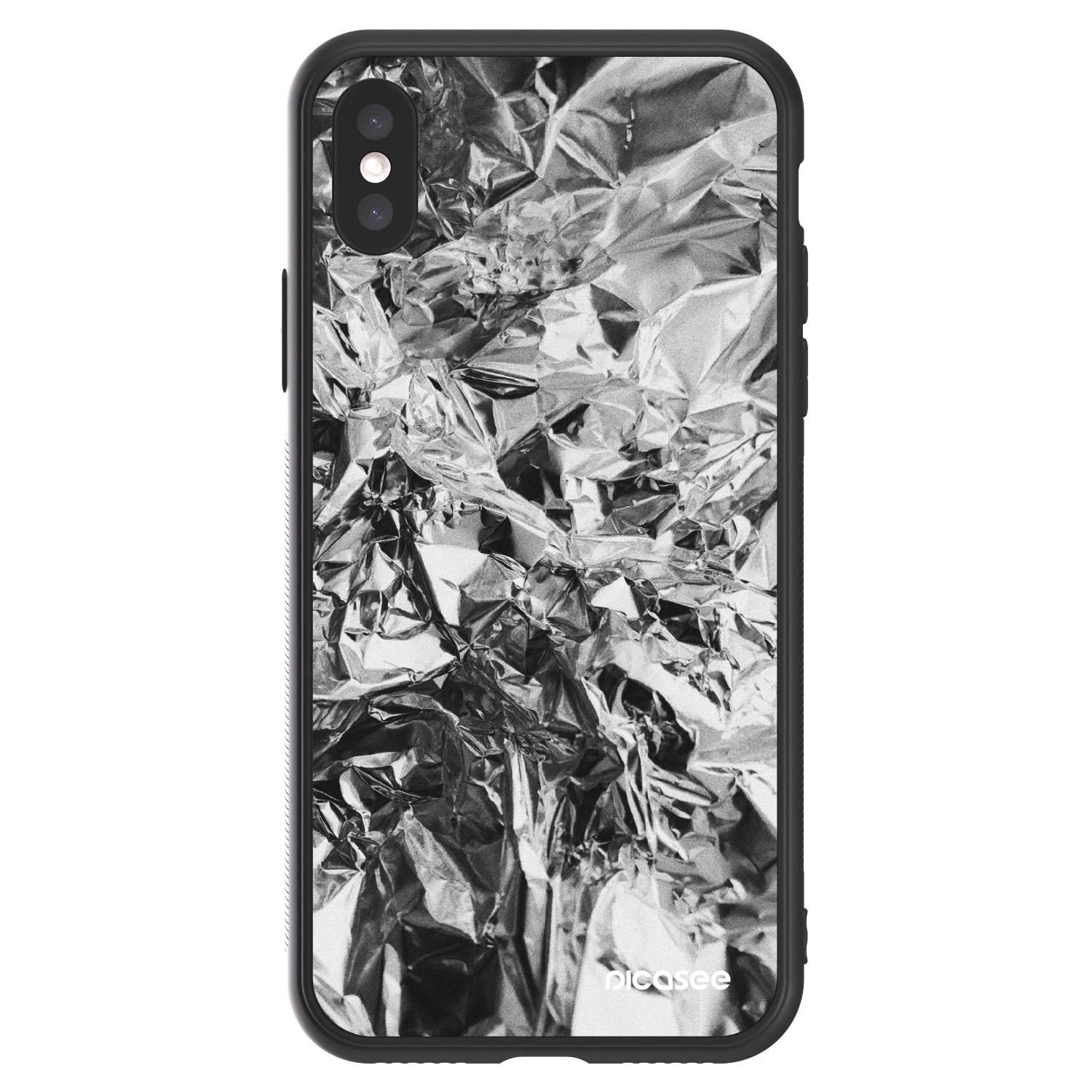 Picasee ULTIMATE CASE für Apple iPhone X/XS - Chrome