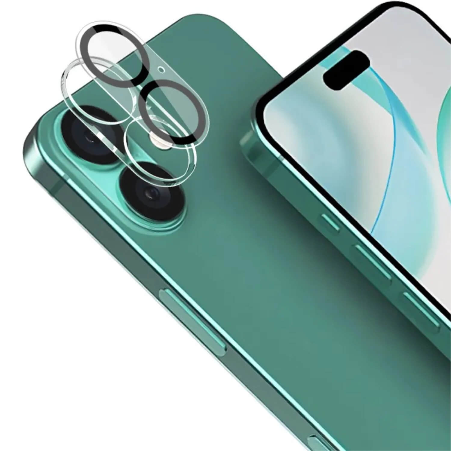 Picasee Schutzglas fürs Kameraobjektiv und Kamera für Apple iPhone 16 Plus