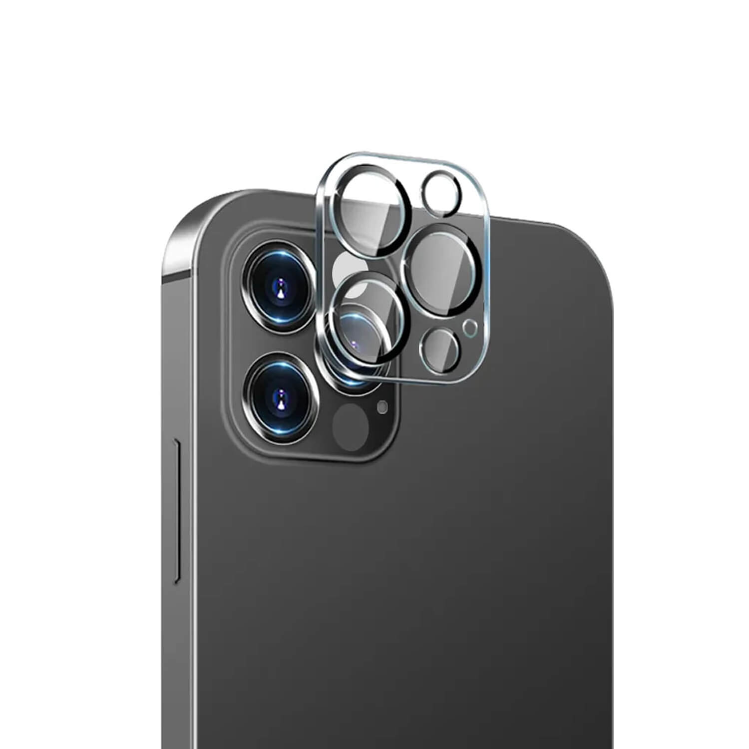 3x Picasee gehärtetes Schutzglas für das Kamerobjektiv des Mobiltelefons Apple iPhone 16 Pro 2+1 gratis