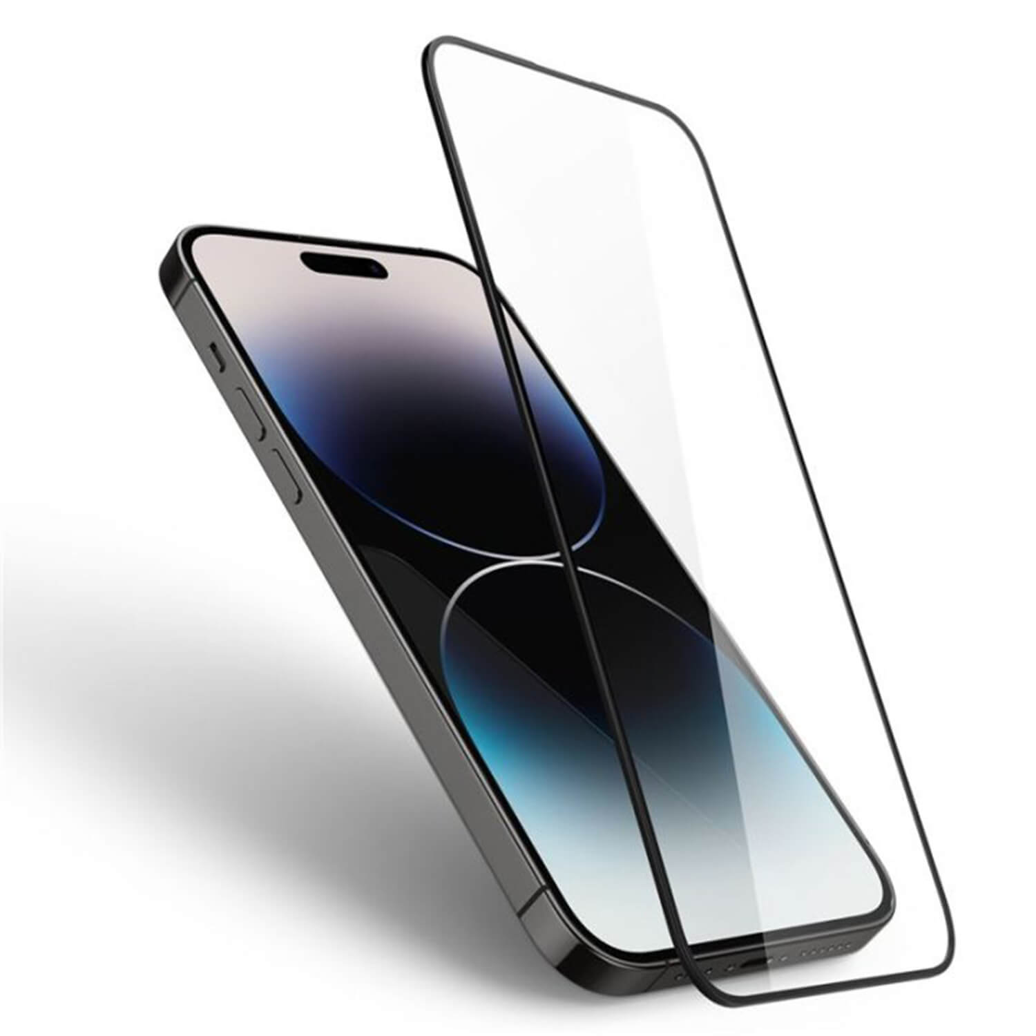 Picasee gehärtetes 3D Schutzglas mit Rahmen für Apple iPhone 16 - schwarz