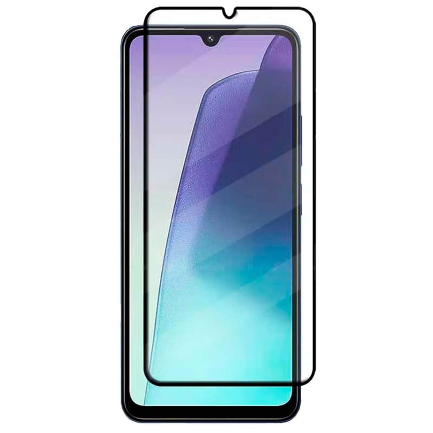 3x Picasee gehärtetes 3D Schutzglas mit Rahmen für Xiaomi Redmi 14C - schwarz - 2+1 gratis