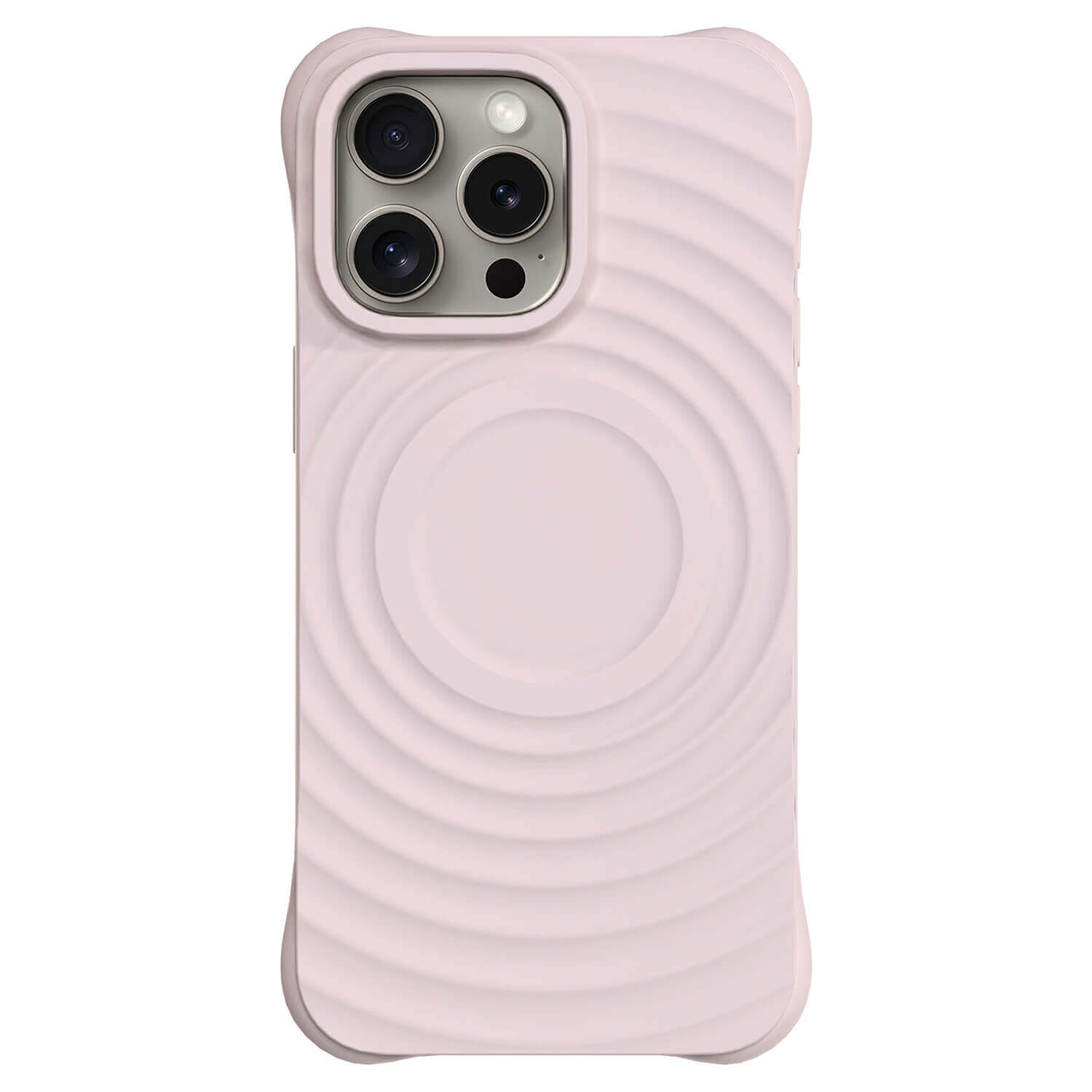 Picasee Apple iPhone 16 Pro Max Shock-proof case s MagSafe - Personalisierte Gravur - Rosa