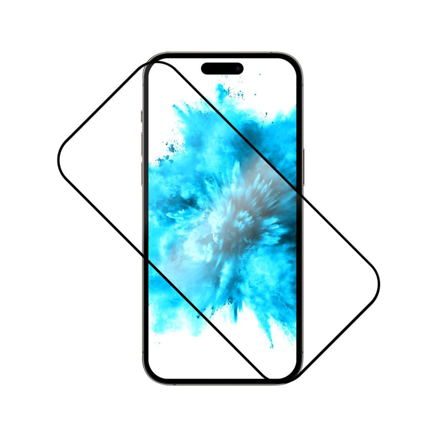 Picasee gehärtetes 3D Schutzglas mit Rahmen für Xiaomi Poco X7 - schwarz