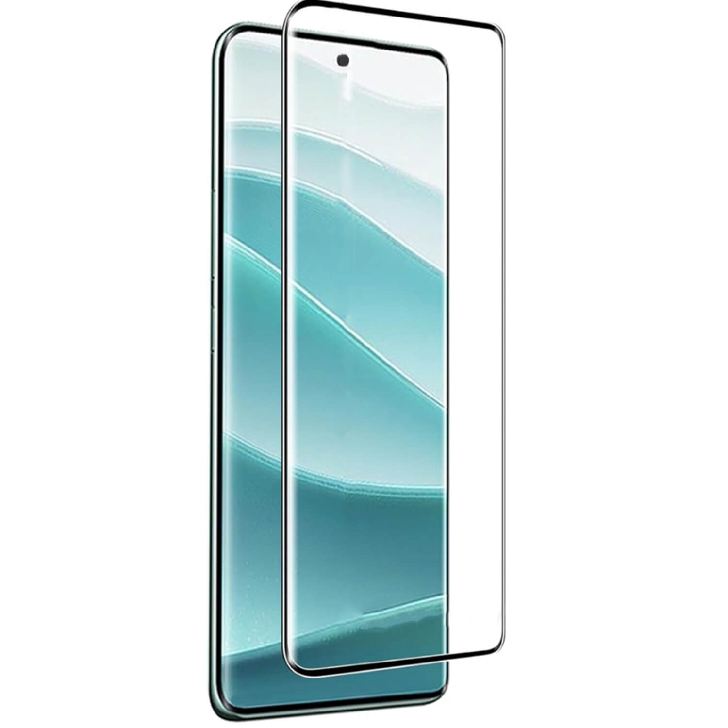 3x Picasee gehärtetes 3D Schutzglas mit Rahmen für Xiaomi Redmi Note 14 Pro 4G - schwarz - 2+1 gratis