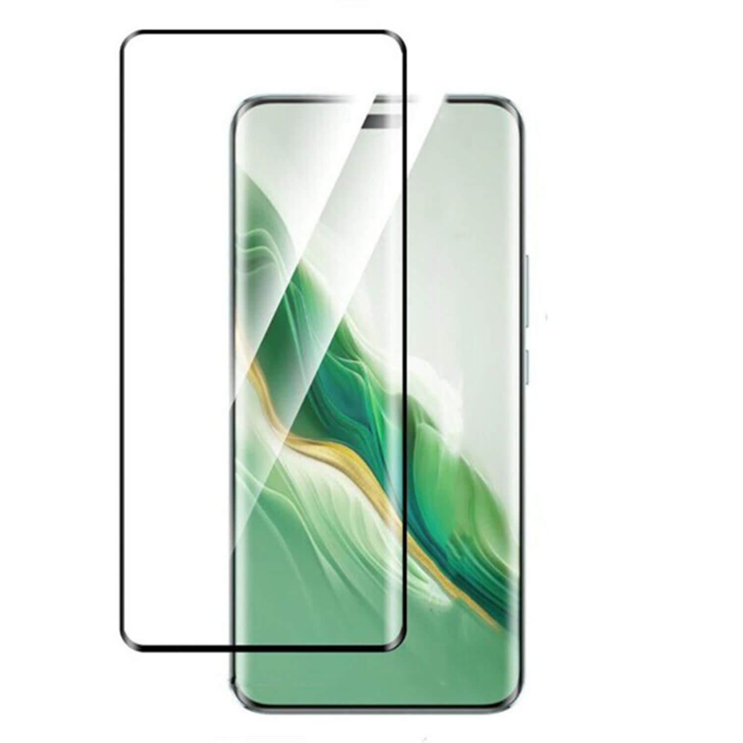 Picasee 3D gehärtetes Schutzglas für Honor Magic7 Pro 5G - schwarz