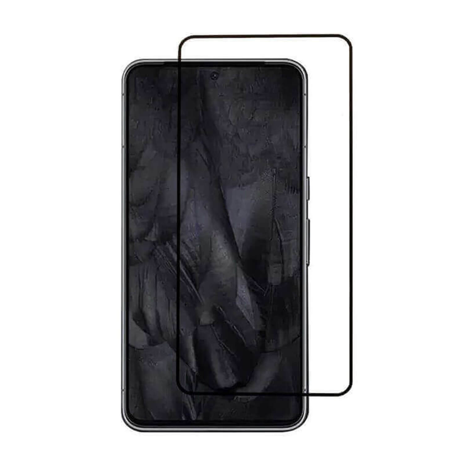 3x Picasee gehärtetes 3D Schutzglas mit Rahmen für Google Pixel 9 Pro - schwarz - 2+1 gratis