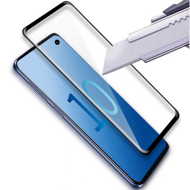Picasee 3D gehärtetes Schutzglas für Samsung Galaxy S10e G970 - schwarz