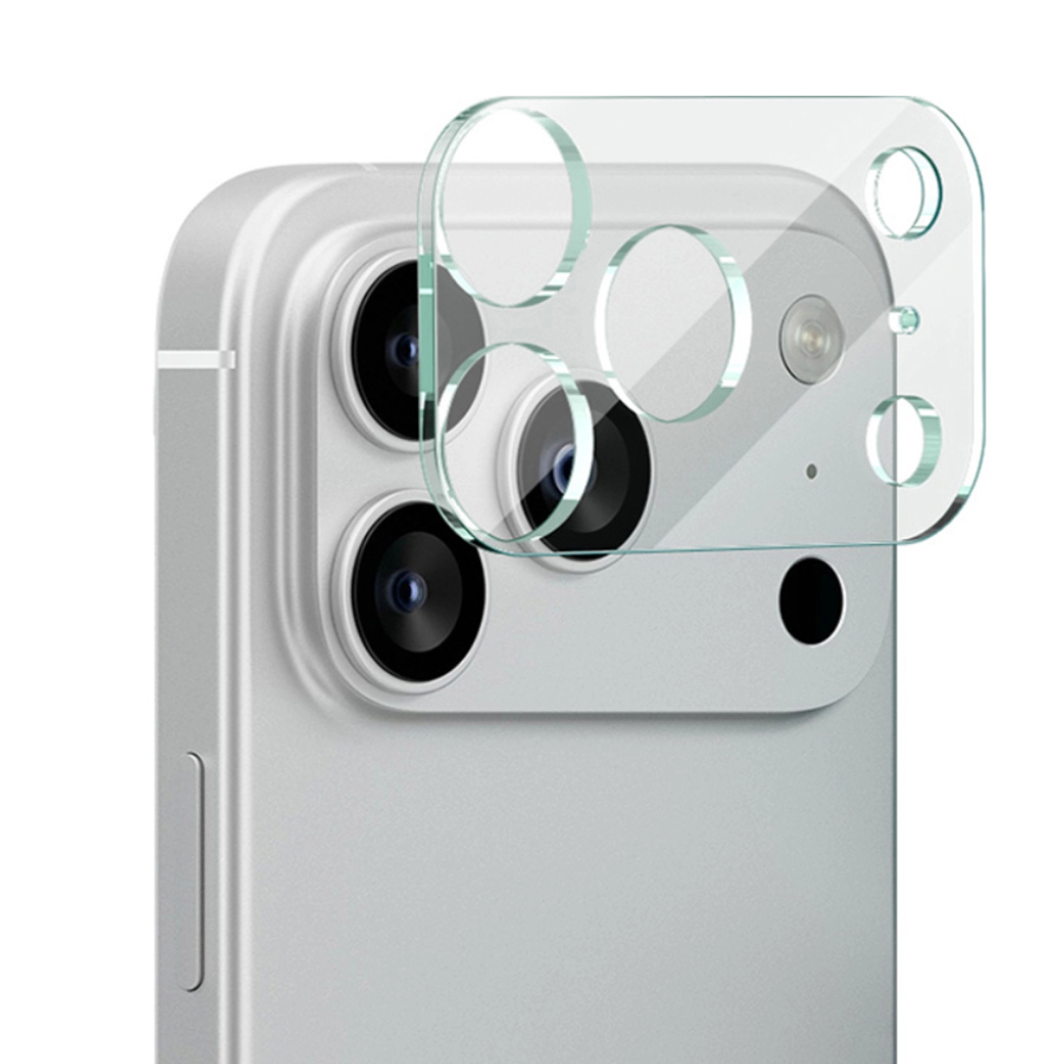 3x Picasee gehärtetes Schutzglas für das Kamerobjektiv des Mobiltelefons Apple iPhone 17 Pro Max 2+1 gratis