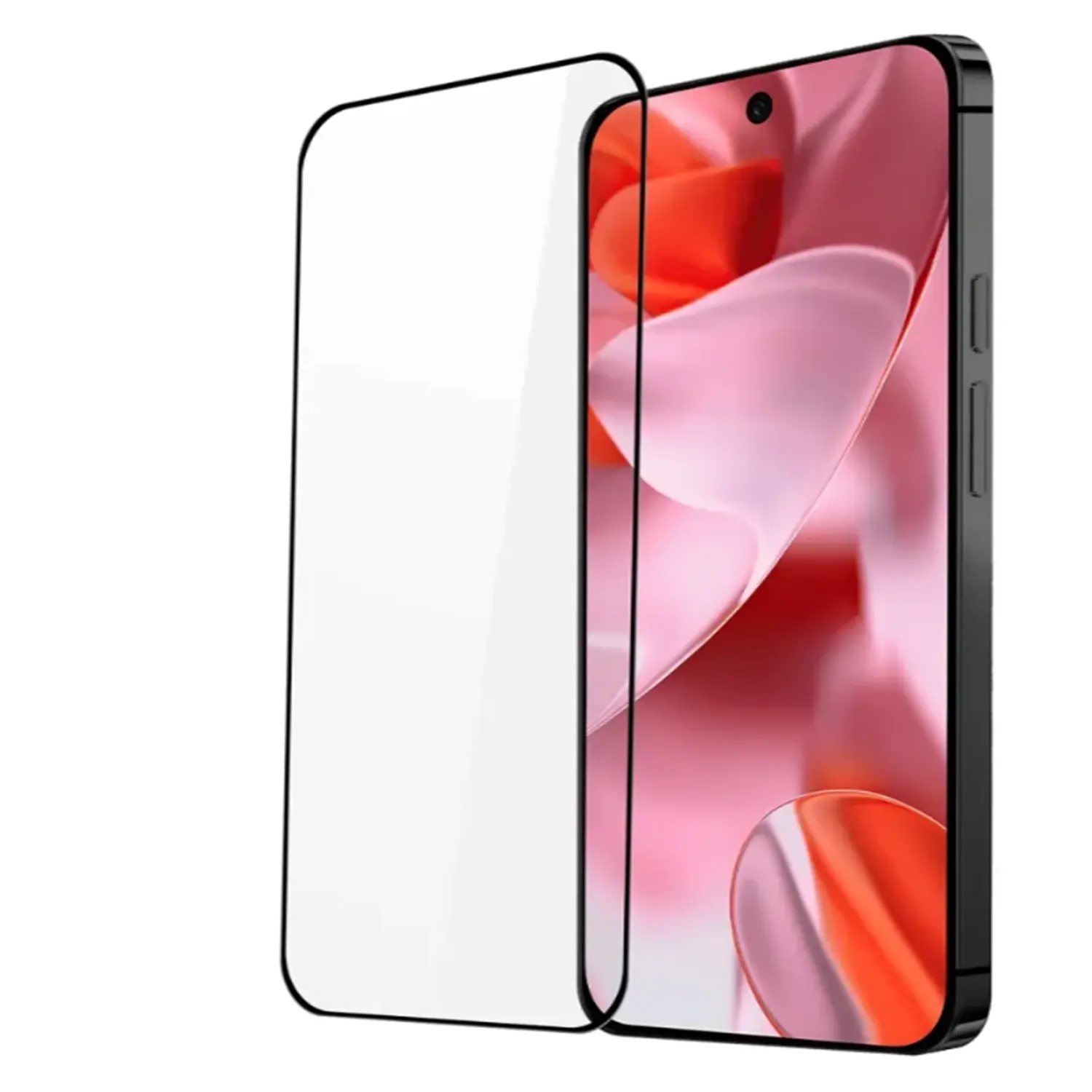 3x Picasee gehärtetes 3D Schutzglas mit Rahmen für Google Pixel 10 Pro - schwarz - 2+1 gratis