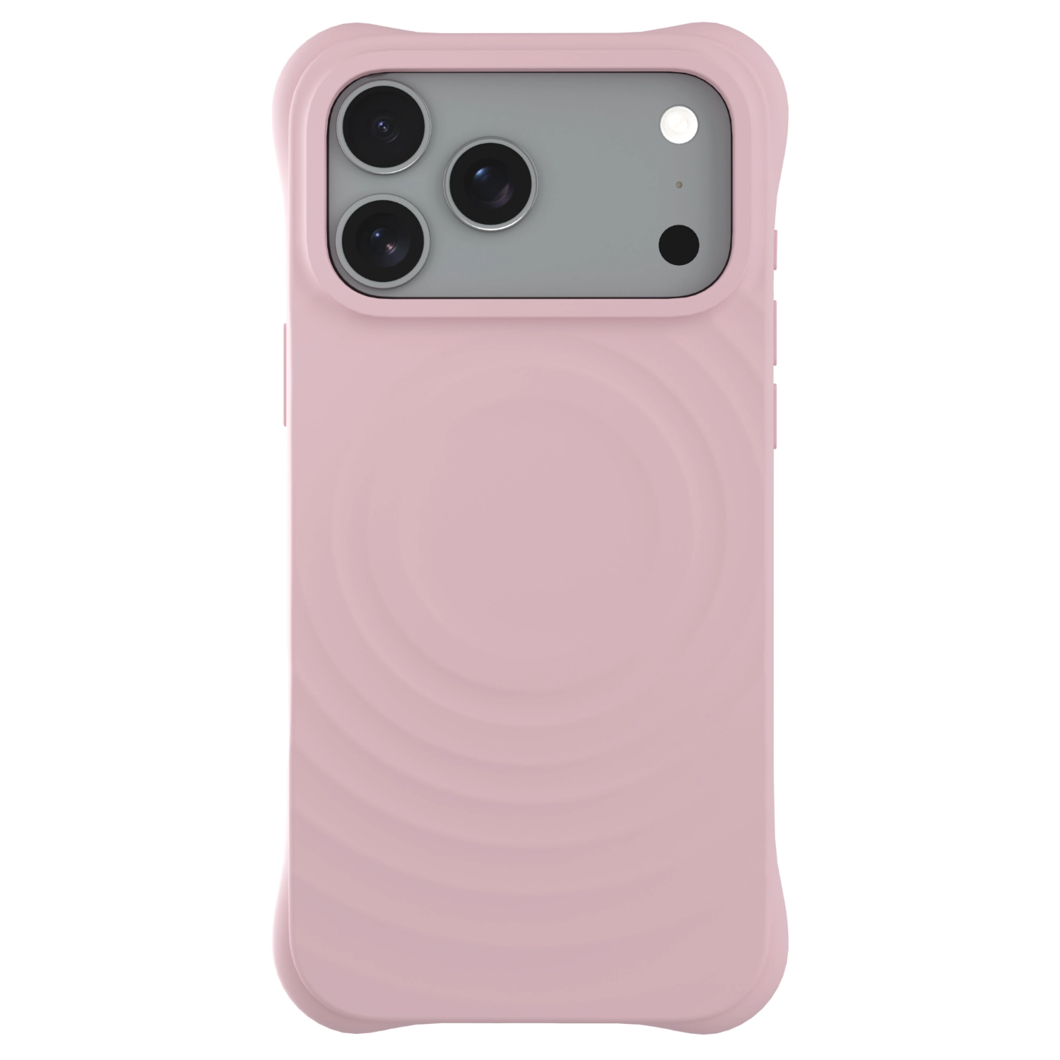 Picasee Apple iPhone 17 Pro Max Shock-proof case s MagSafe - Personalisierte Gravur - Rosa