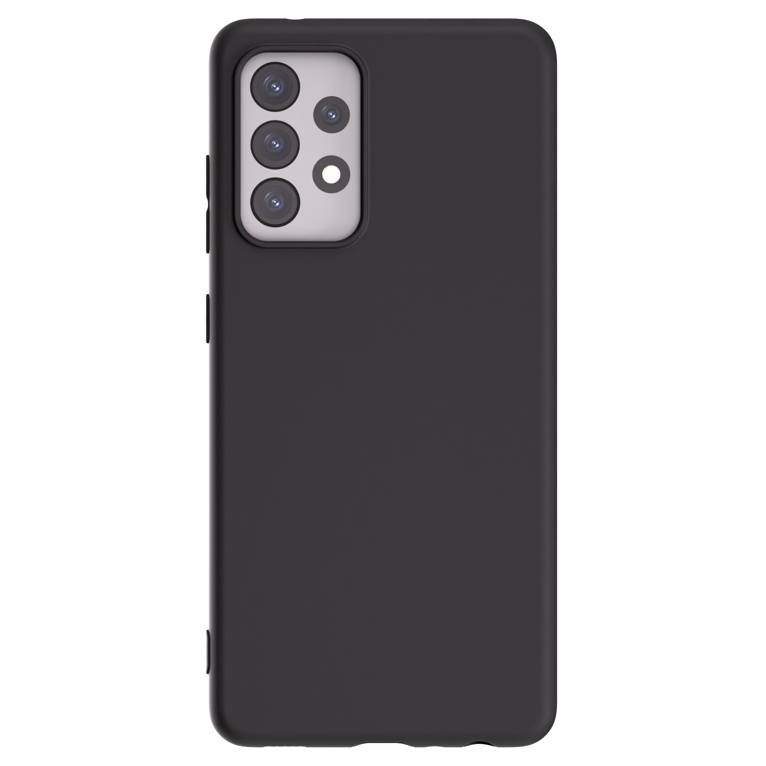 Picasee Samsung Galaxy A52s 5G A528B Hülle - Schwarzes Silikon - Individuelles Fotodesign