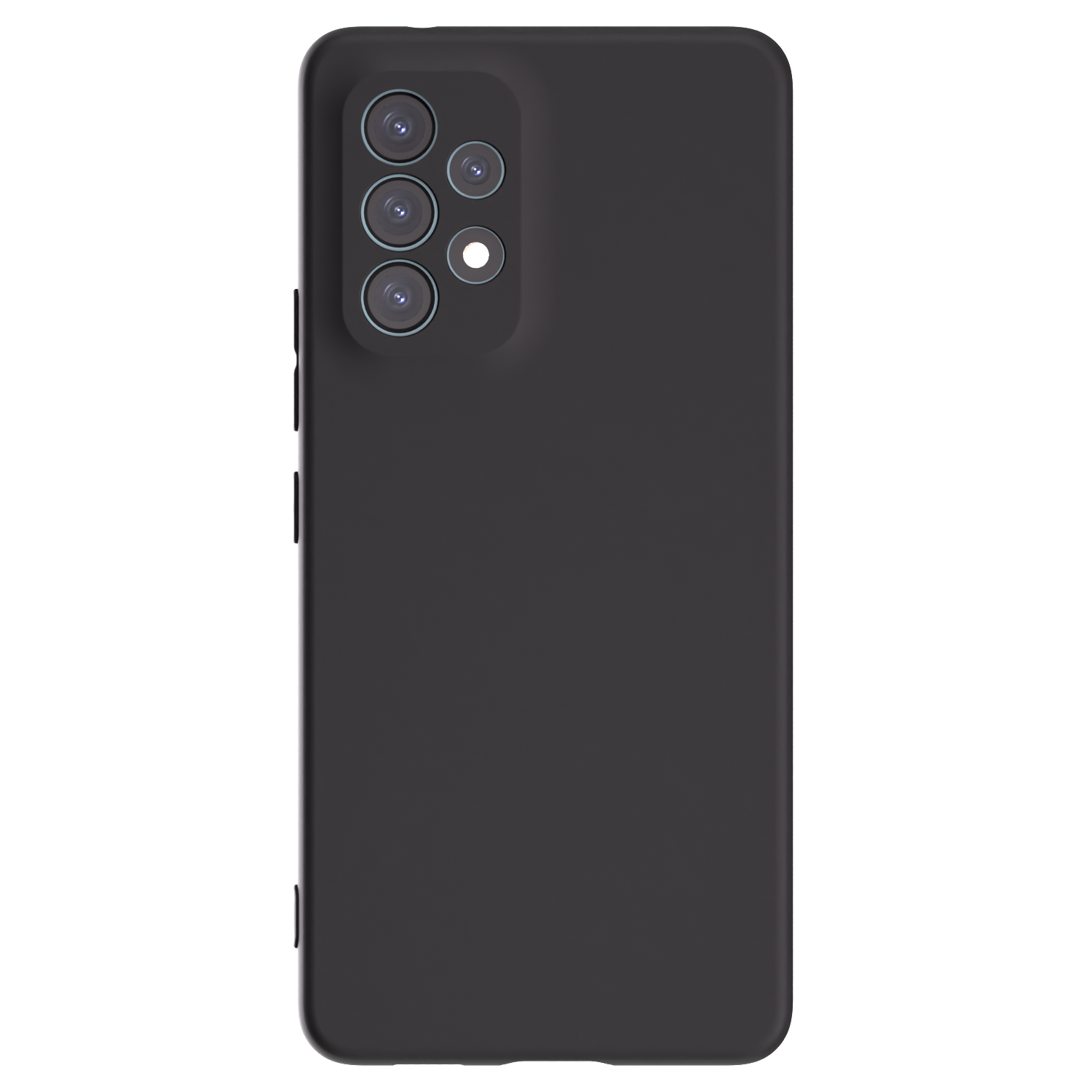 Picasee Samsung Galaxy A53 5G A536 Hülle - Schwarzes Silikon - Individuelles Fotodesign