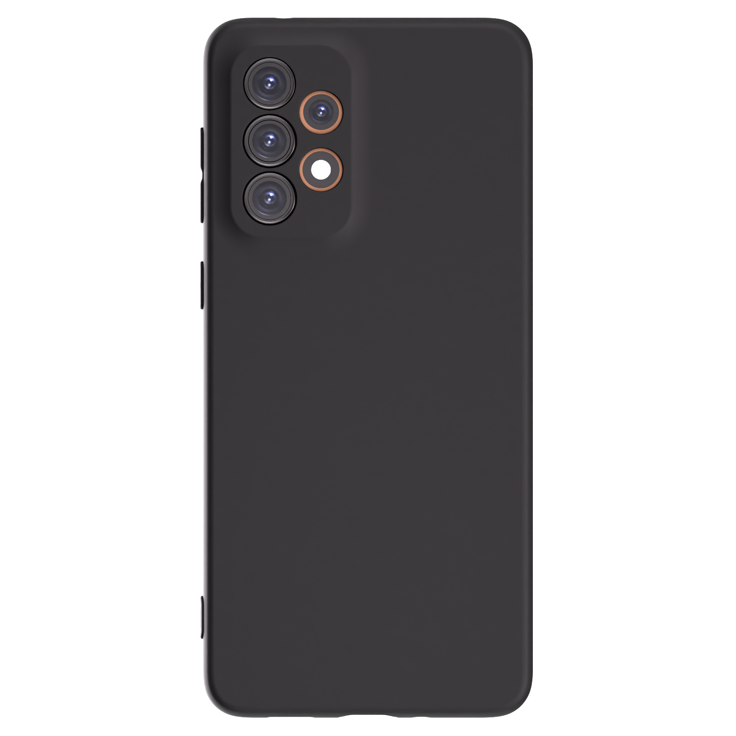 Picasee Samsung Galaxy A33 5G A336 Hülle - Schwarzes Silikon - Individuelles Fotodesign