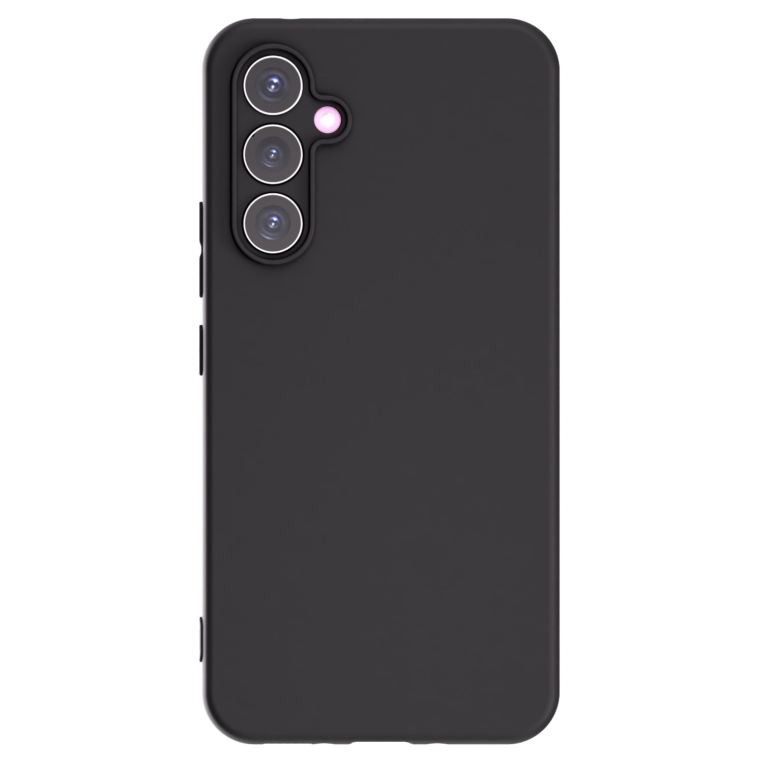 Picasee Samsung Galaxy A54 5G A546B Hülle - Schwarzes Silikon - Individuelles Fotodesign