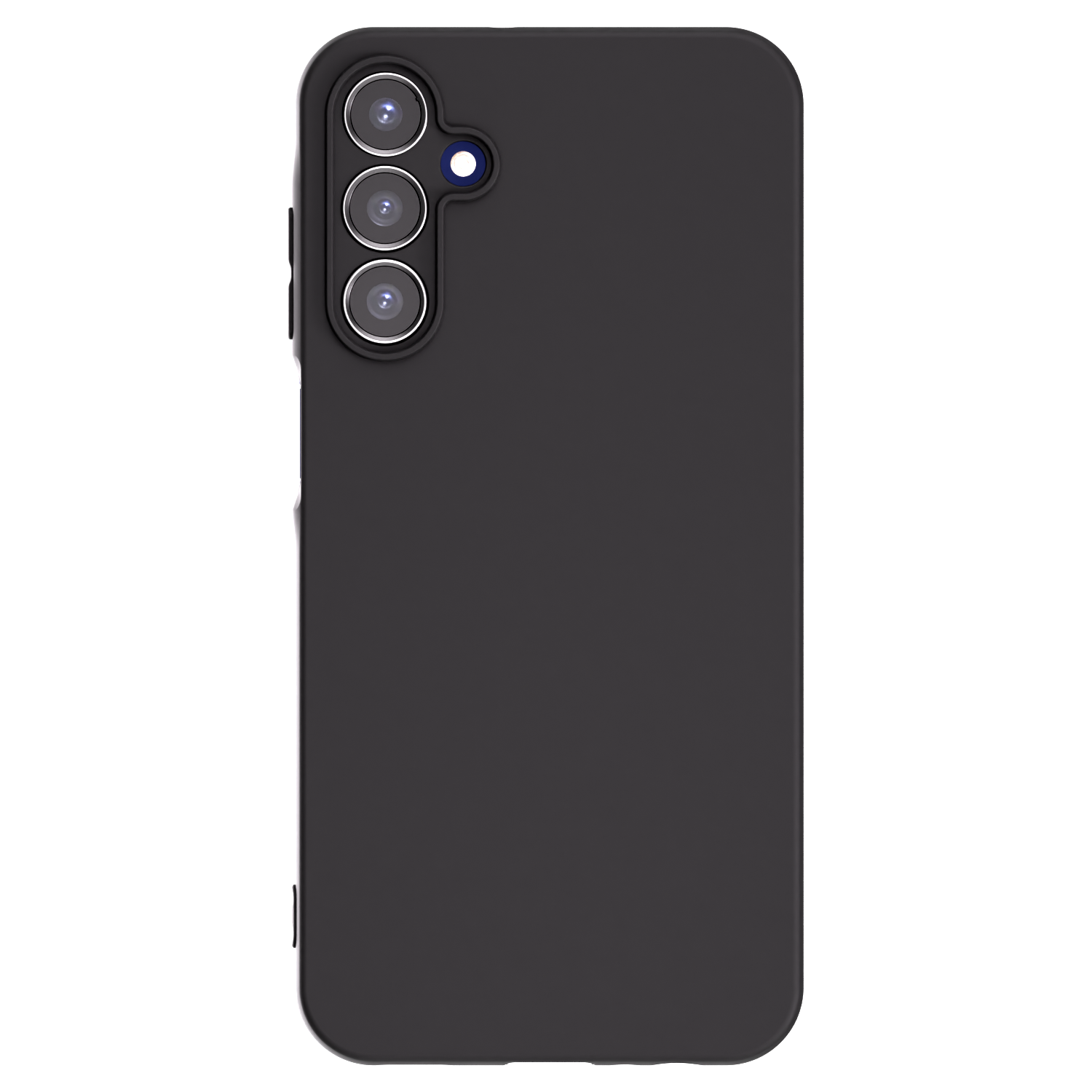 Picasee Samsung Galaxy A15 A156B 5G Hülle - Schwarzes Silikon - Individuelles Fotodesign