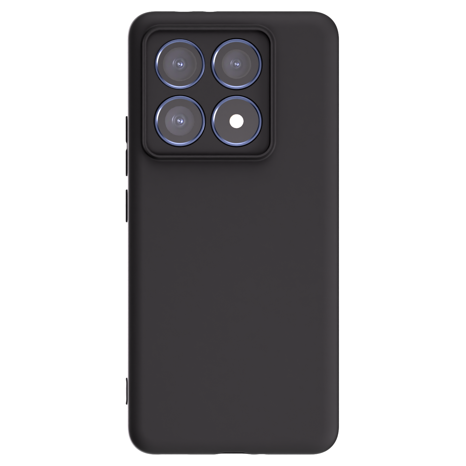 Picasee Xiaomi 14T Pro Hülle - Schwarzes Silikon - Individuelles Fotodesign