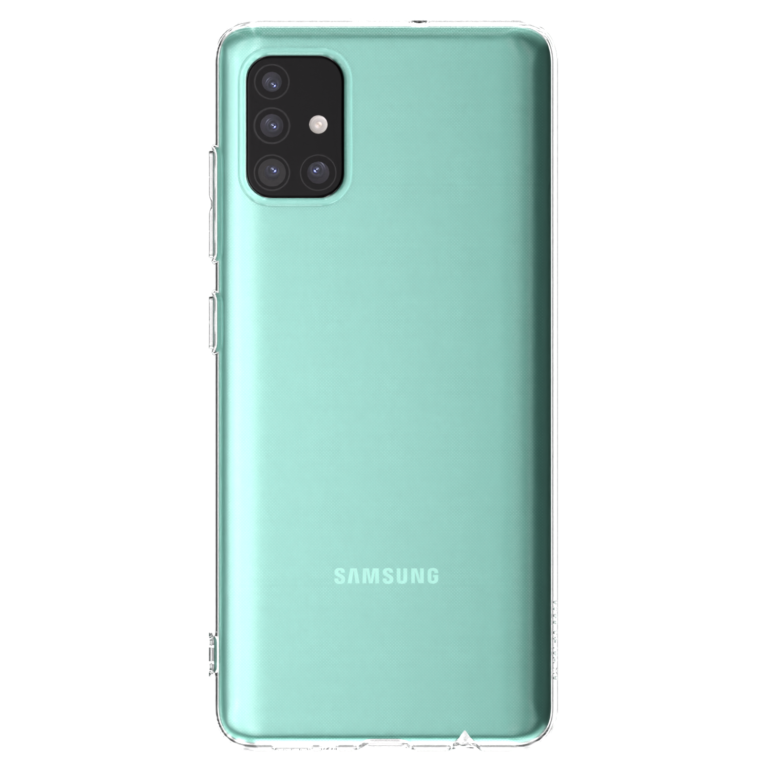 Picasee Samsung Galaxy A51 A515F Hülle - Transparentes Silikon - Individuelles Fotodesign