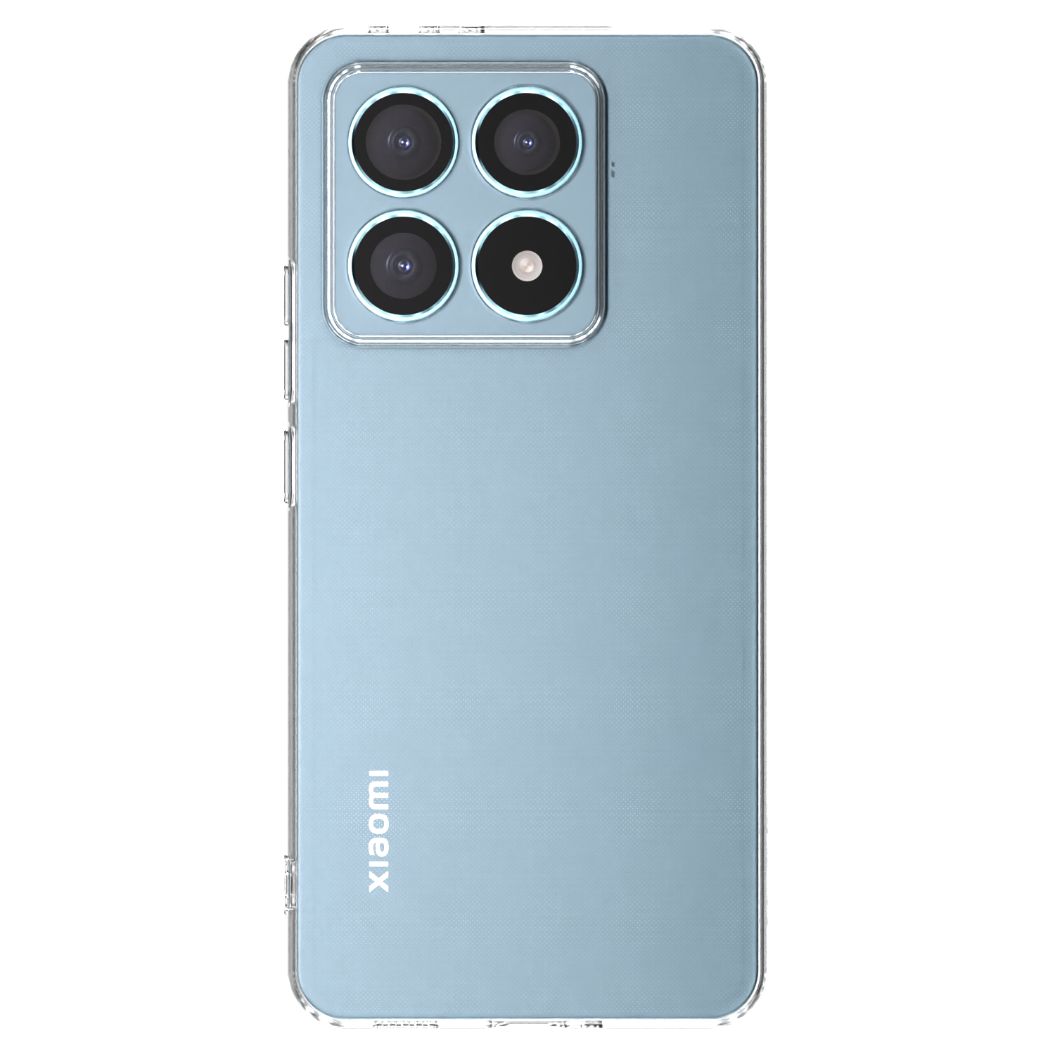 Picasee Xiaomi 14T Pro Hülle - Transparentes Silikon - Individuelles Fotodesign