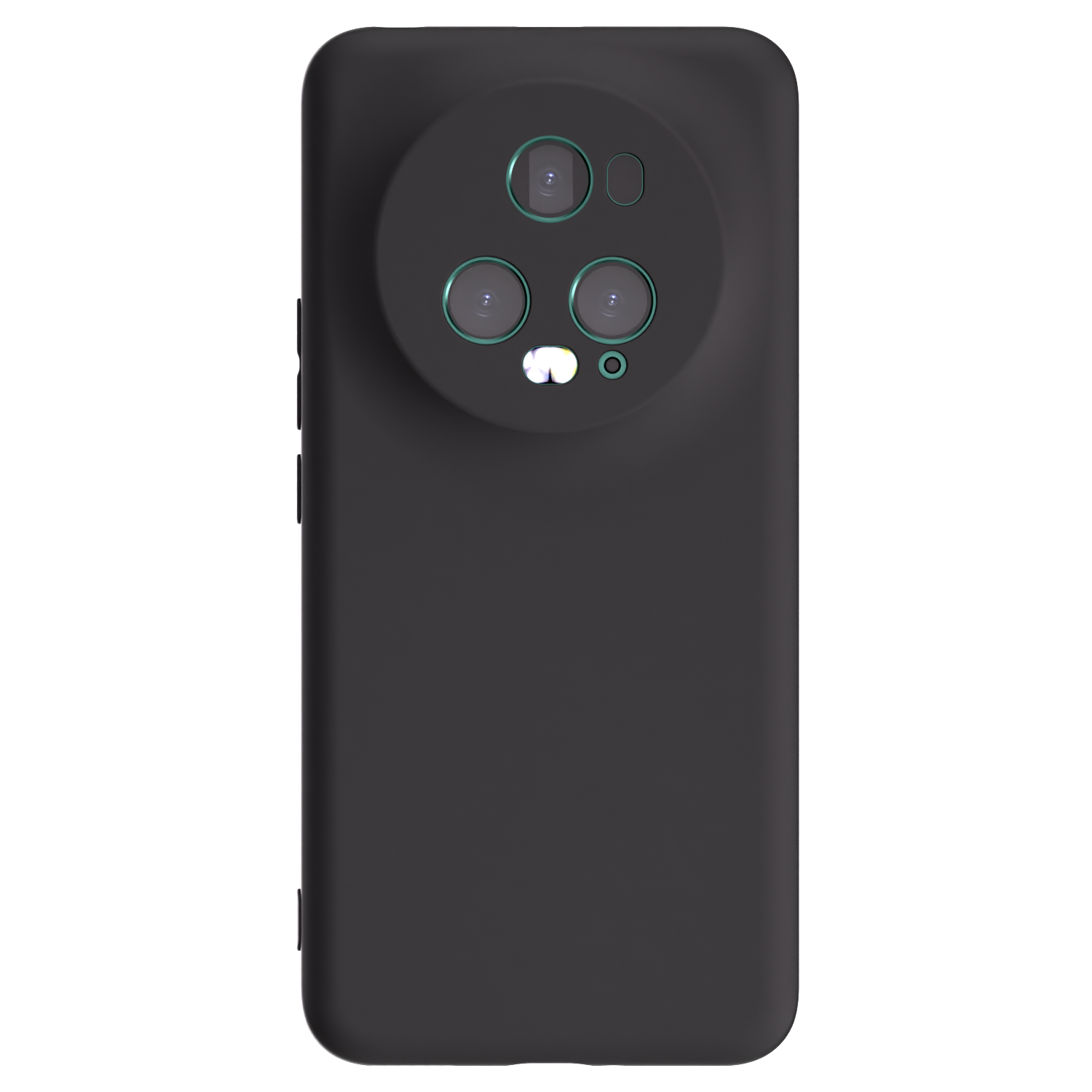 Picasee Honor Magic5 Pro Hülle - Schwarzes Silikon - Individuelles Fotodesign