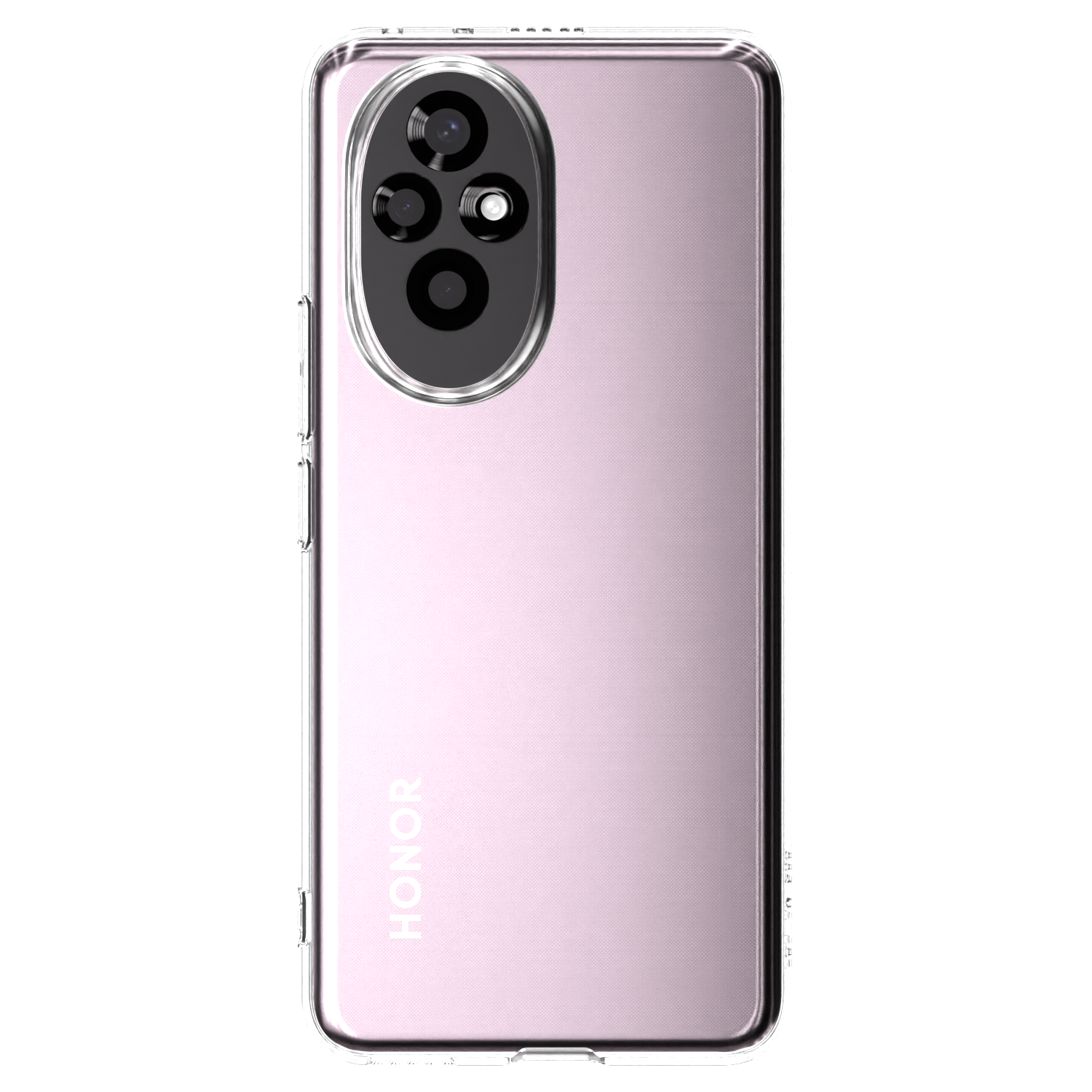 Picasee Honor 200 Pro 5G Hülle - Transparentes Silikon - Individuelles Fotodesign