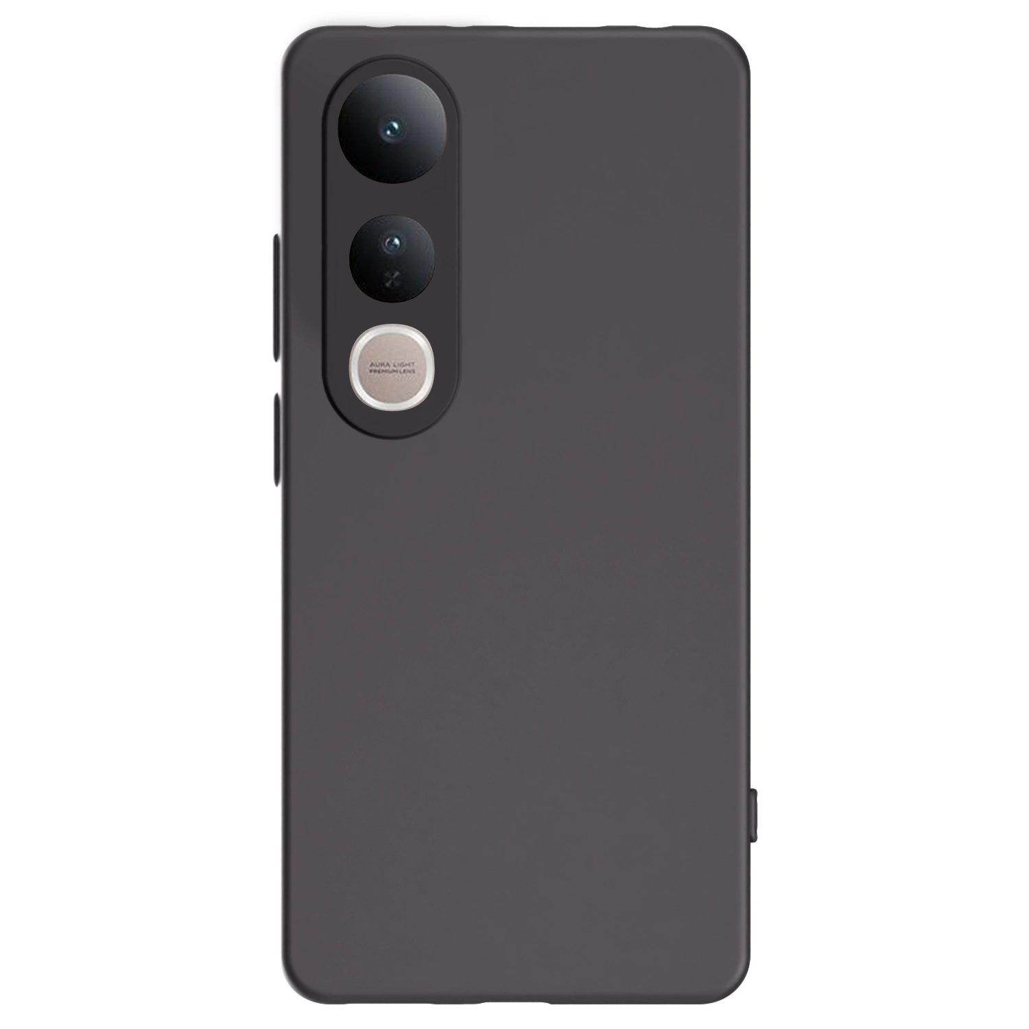 Picasee Vivo V50 Lite 5G Hülle - Schwarzes Silikon - Individuelles Fotodesign