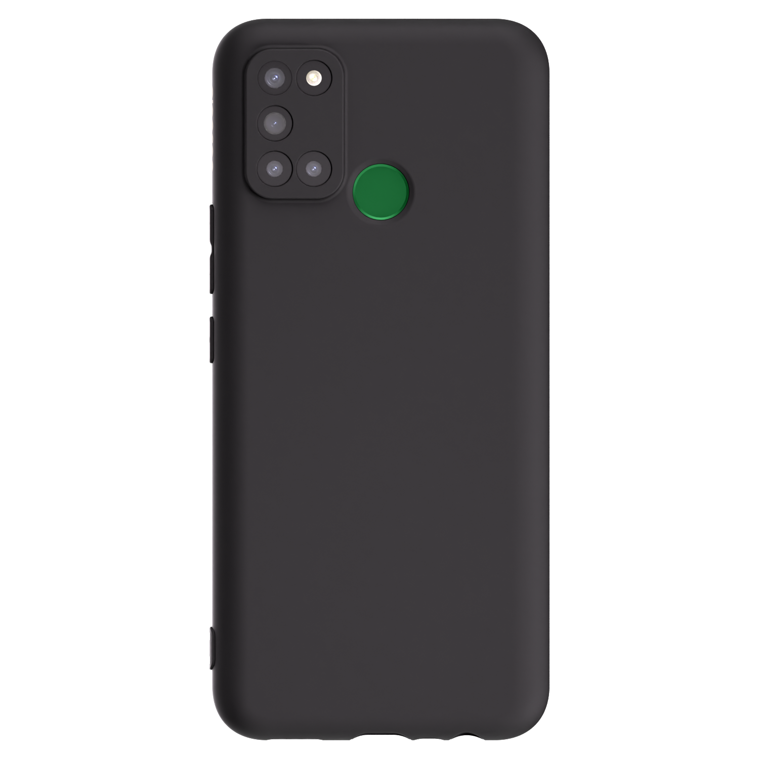 Picasee Realme 7i Hülle - Schwarzes Silikon - Individuelles Fotodesign