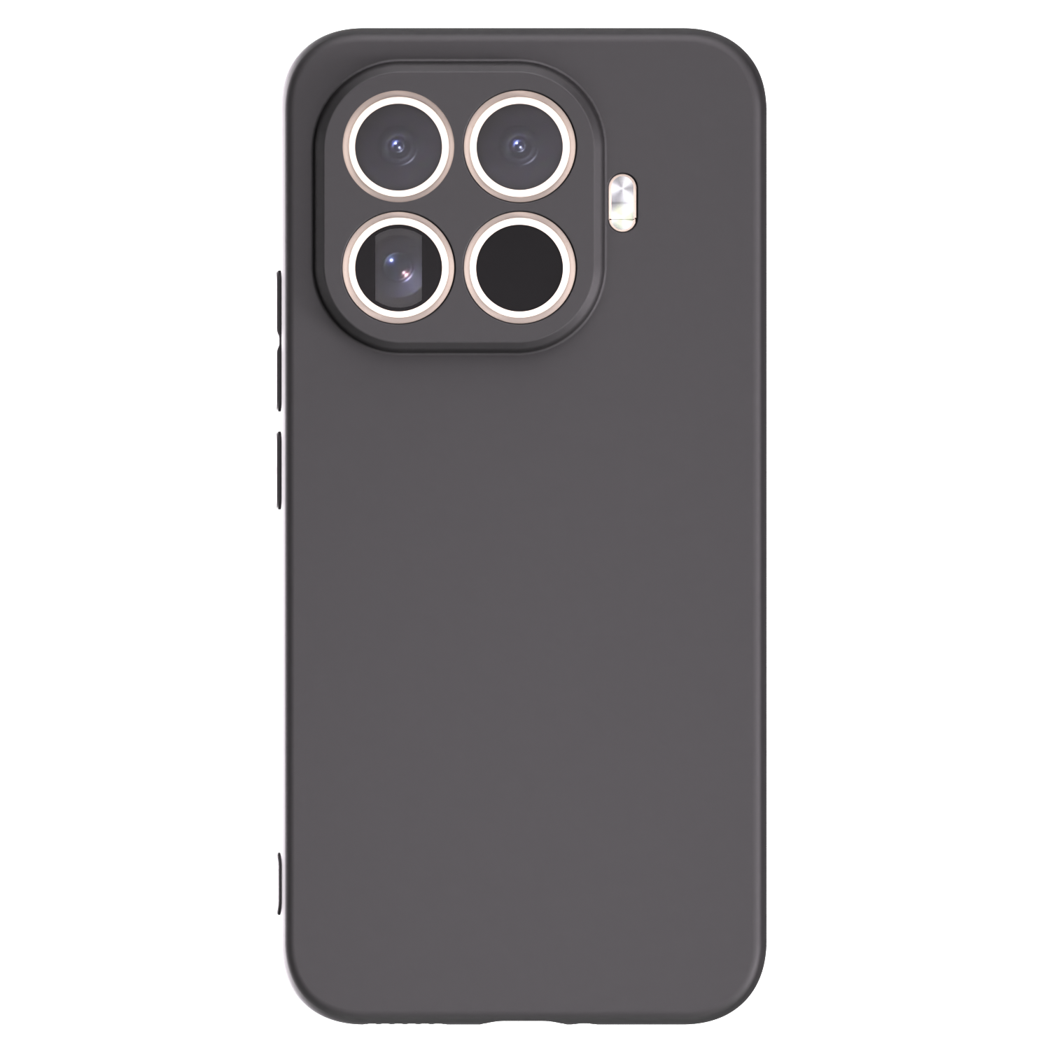 Picasee Xiaomi 15T Pro Hülle - Schwarzes Silikon - Individuelles Fotodesign