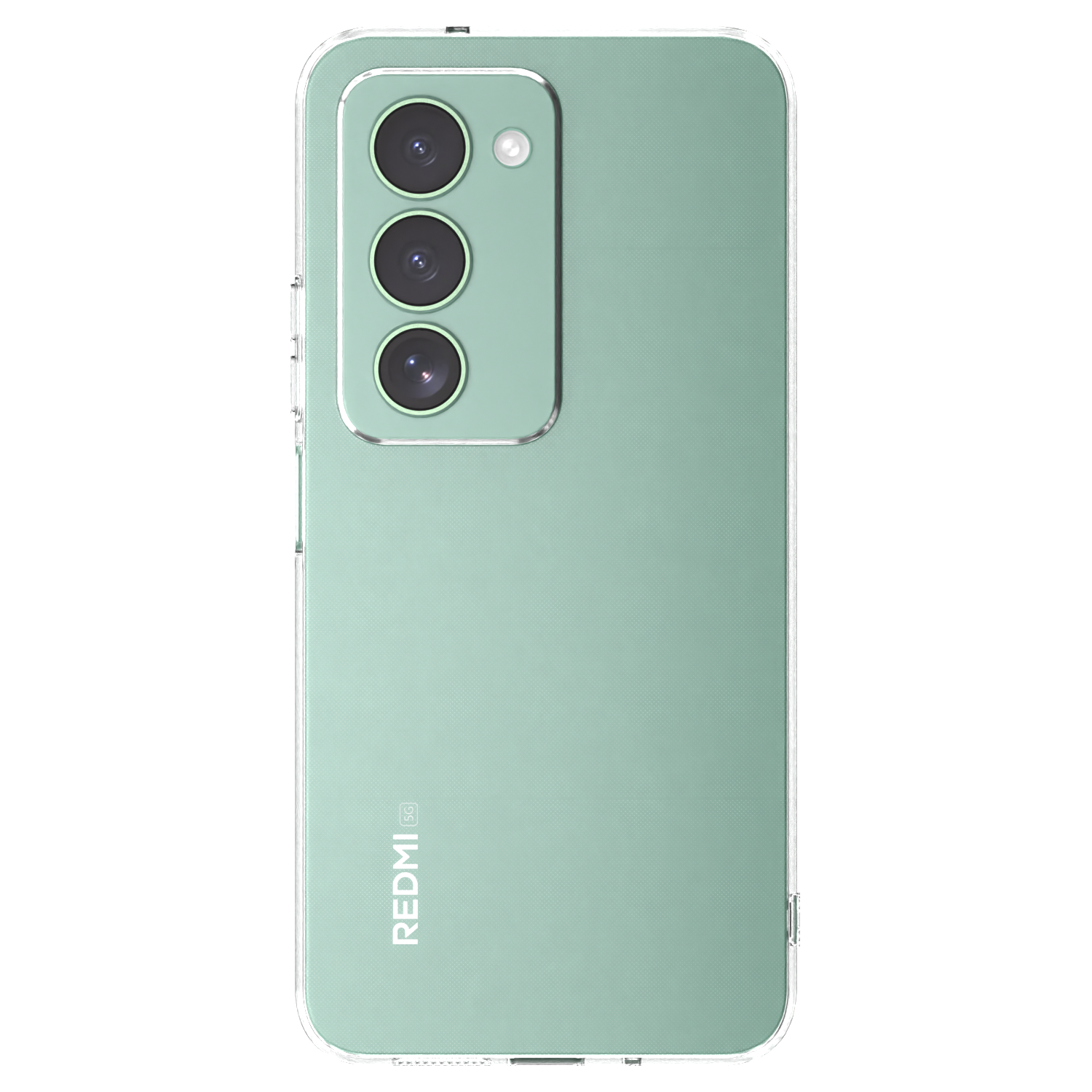 Picasee Xiaomi Redmi 15 5G Hülle - Transparentes Silikon - Individuelles Fotodesign