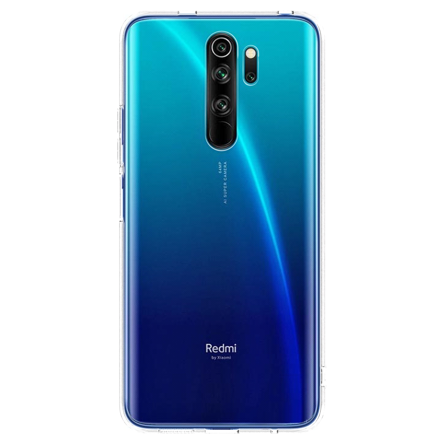 Picasee Xiaomi Redmi Note 8 Pro Hülle - Transparentes Silikon - Individuelles Fotodesign
